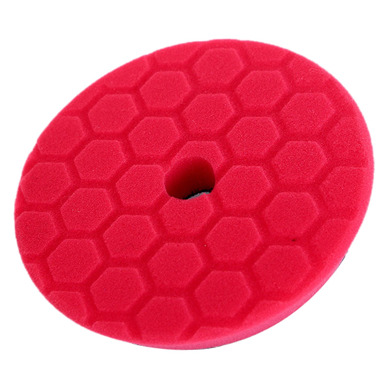 6" Buffing Polishing Pad Washable for Car Buffer Polisher Finishing Red