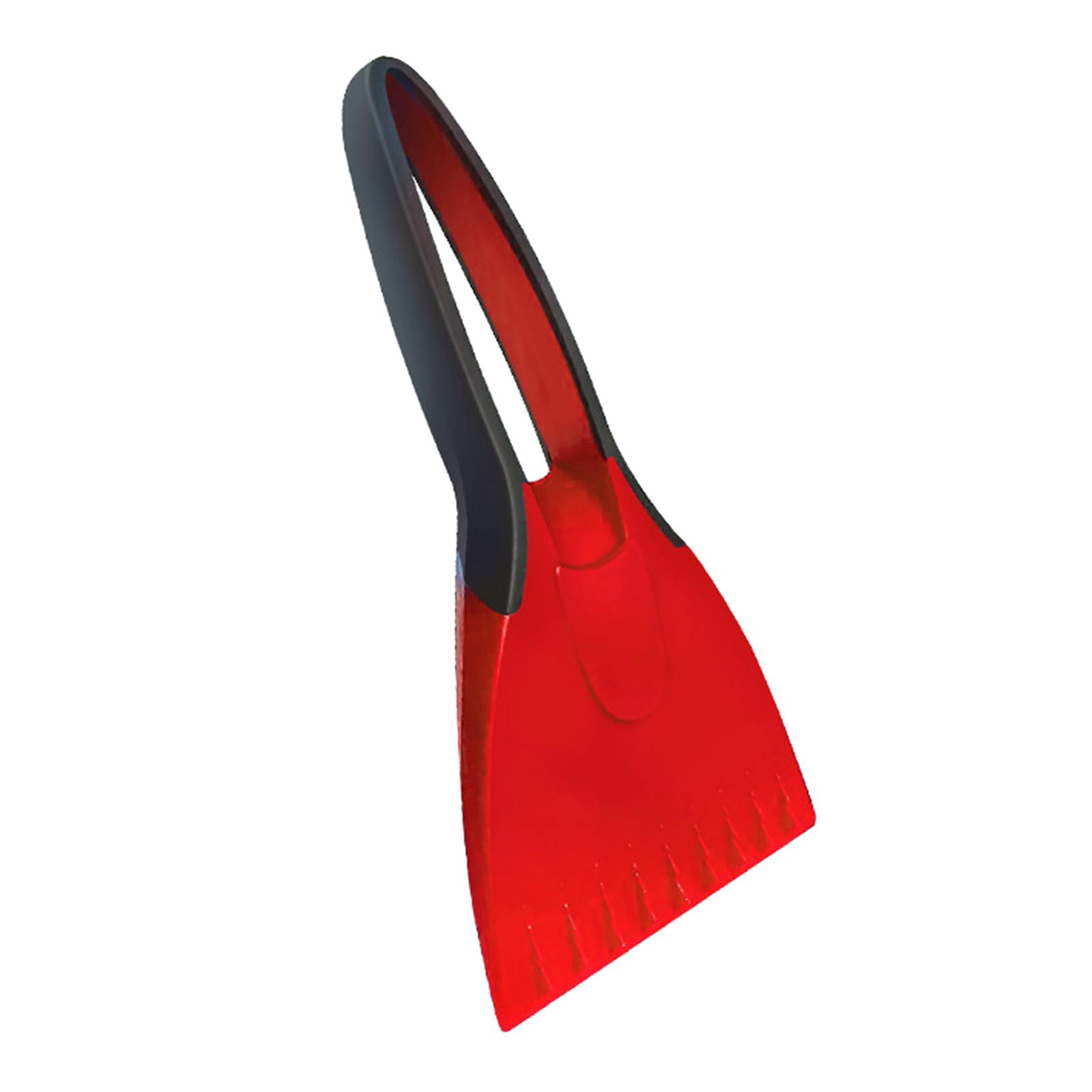 Car Truck Ice Scraper Deicing Shovels Glass Window Ice Shovel Red