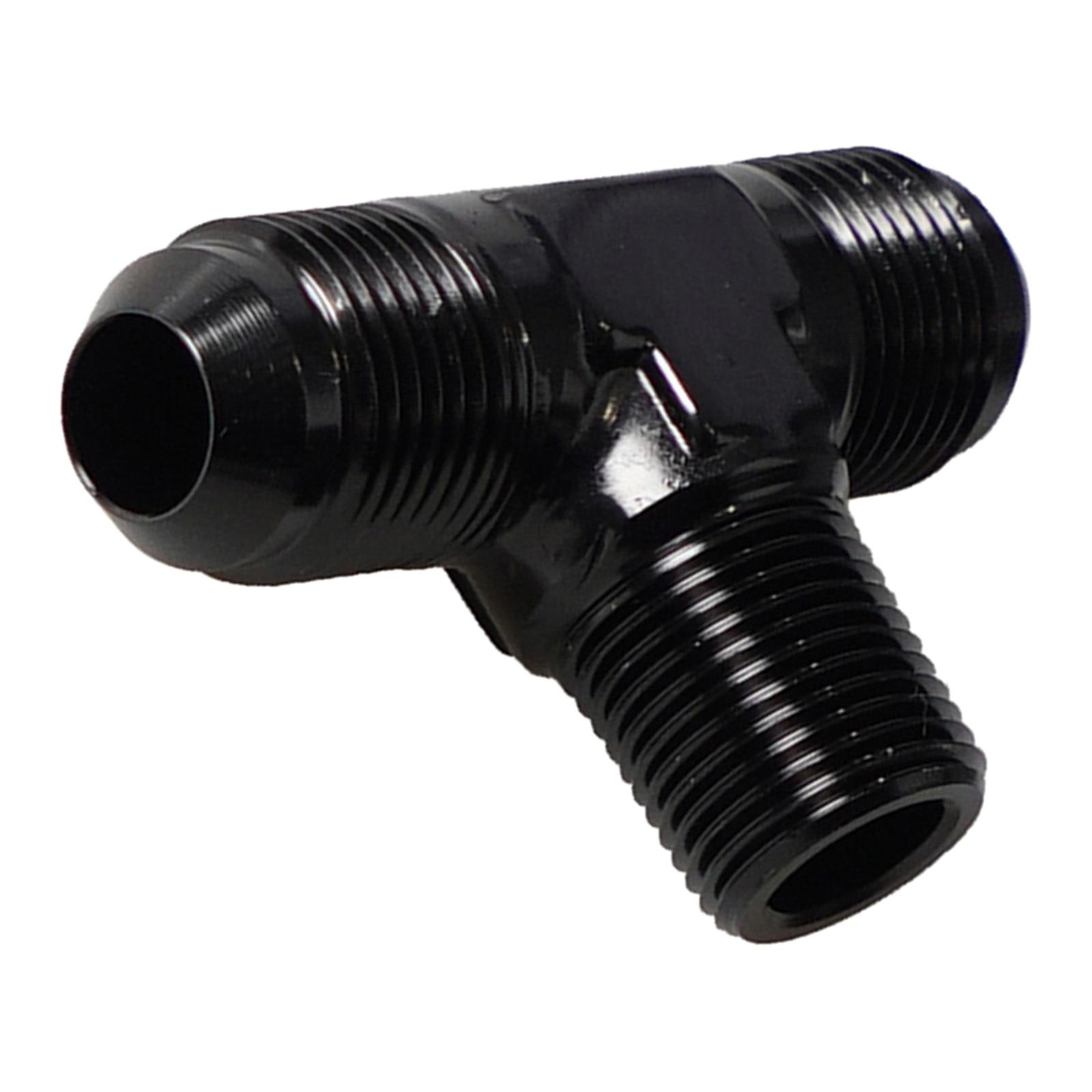 AN3 Male to 1/8inch NPT Black Alloy Premium Durable Replaces 64mm