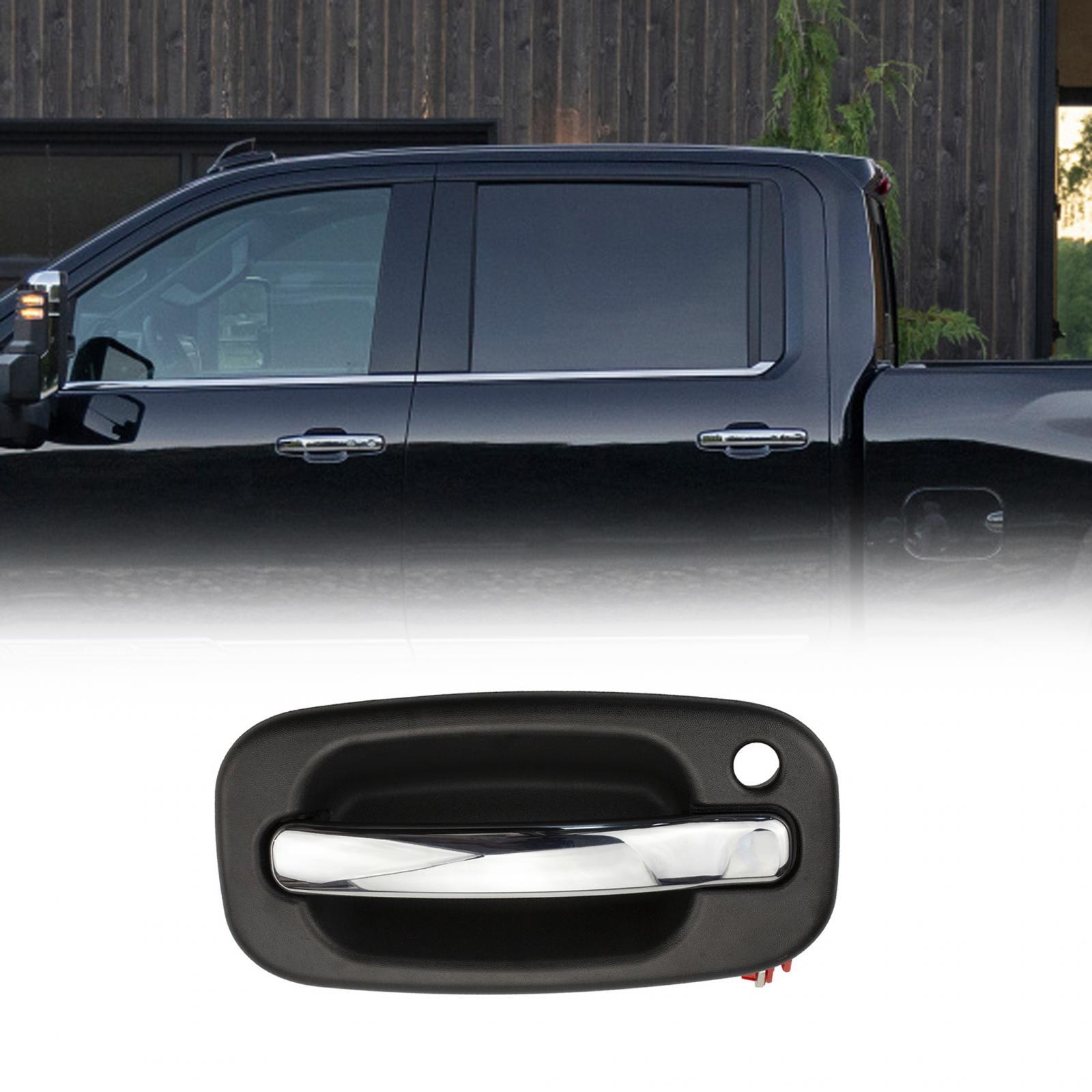 Car Exterior Door Handle Car Accessory for GMC Sierra 1500 3500 Durable Front Right 15034986