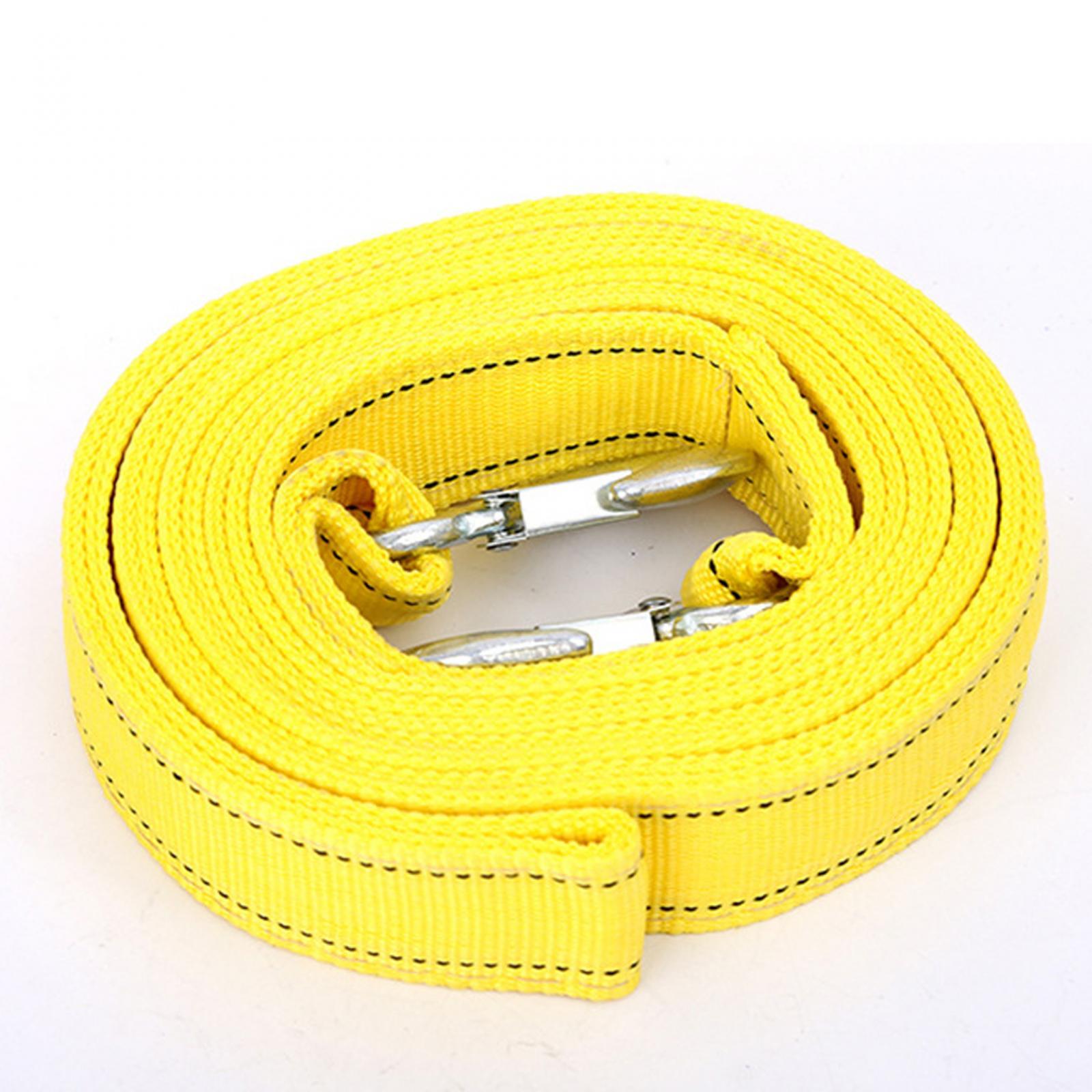Tow Rope for Vehicles 5T Capacity Well Made Accessories Truck Recovery Strap 4m