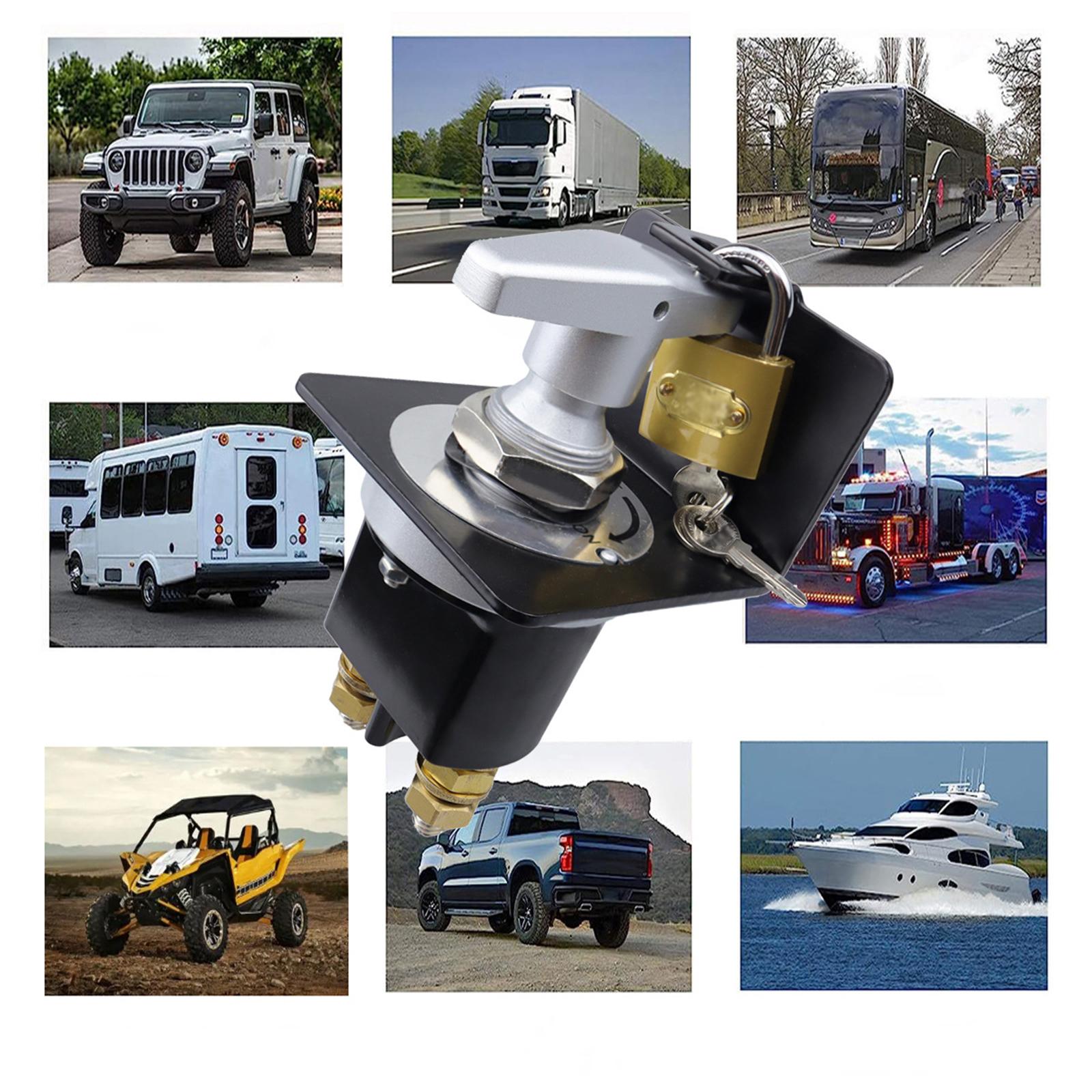 Battery Disconnect Switch 500A Battery Disconnect Switch for Vehicles