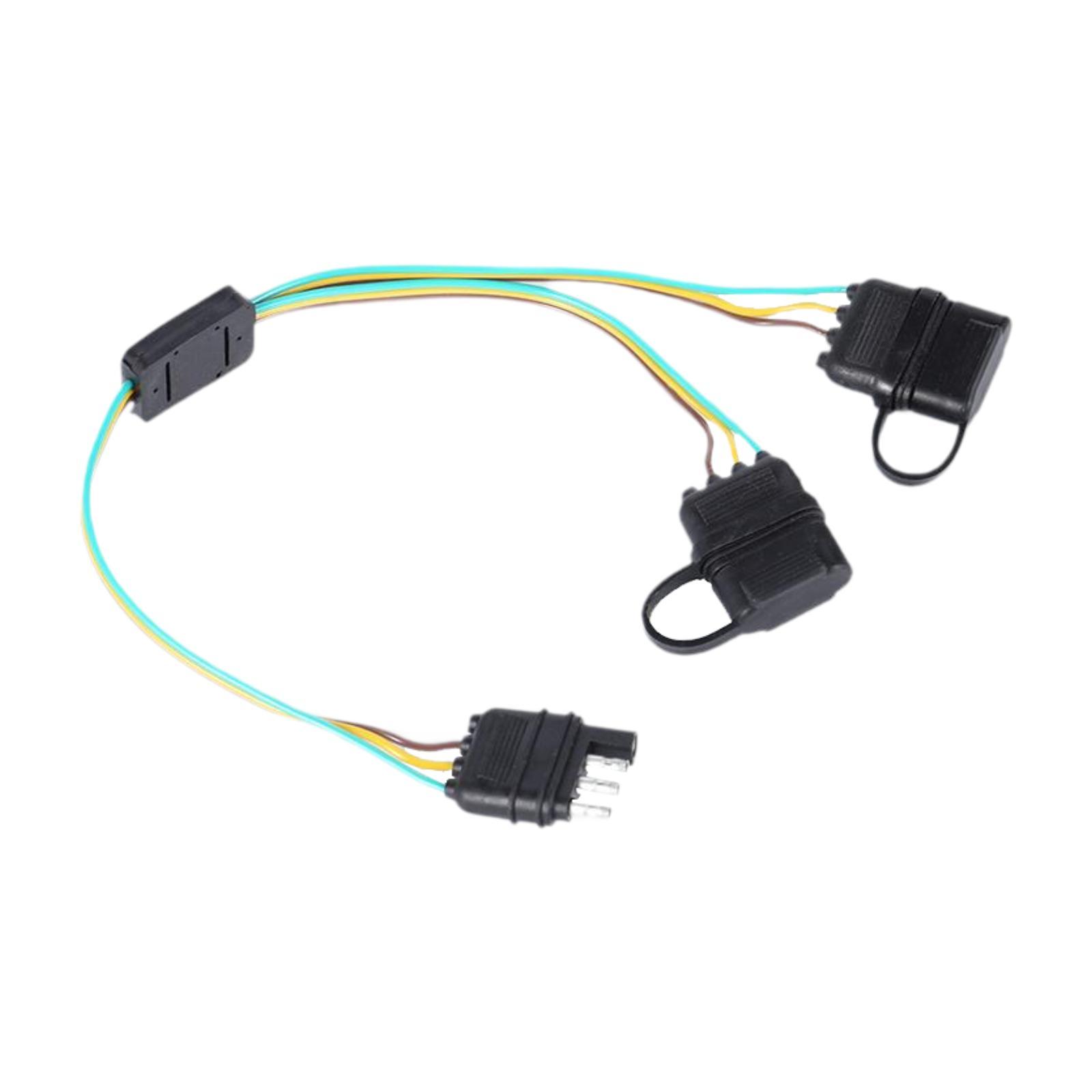 Trailer Wire Extension Plug 4 Wire Flat