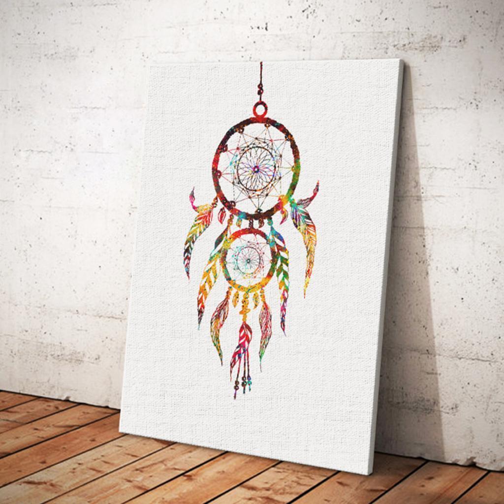 Dream Catcher Art Oil Painting Print Canvas Picture Home Wall Room ...