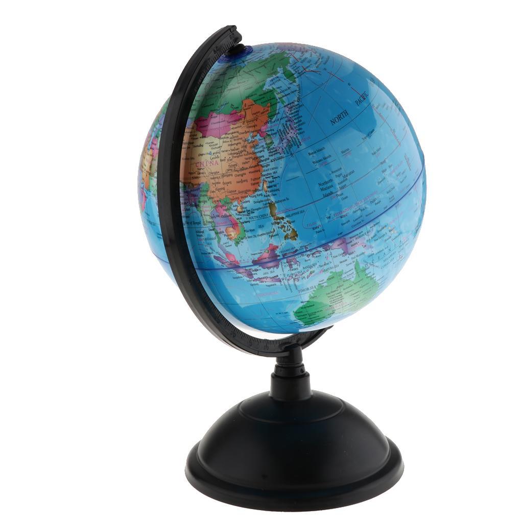   interactive World Globe Educational Learning Toys Kits 20cm Blue