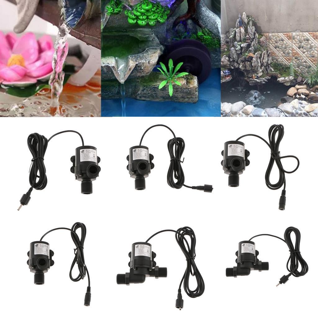  12V 24V Solar Brushless Motor Water Circulation Submersibles Water Pumps A