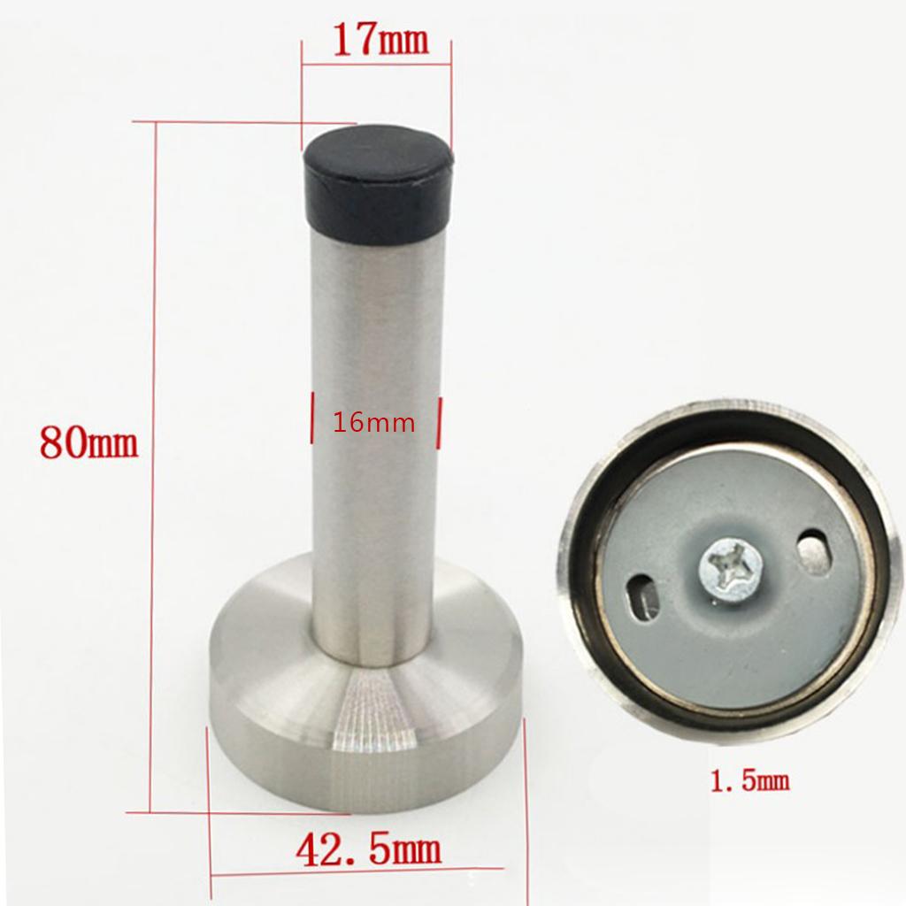 Details About Stainless Steel Door Stop Stopper Wedge Jam Block Catcher Floor Protector