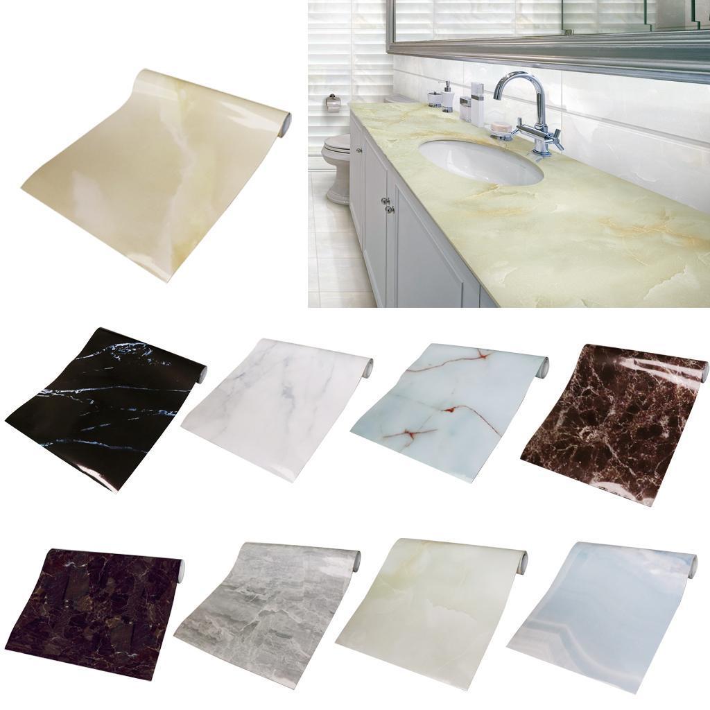 Self Adhesive  Marble  Granite  Contact Paper Wall Sticker  
