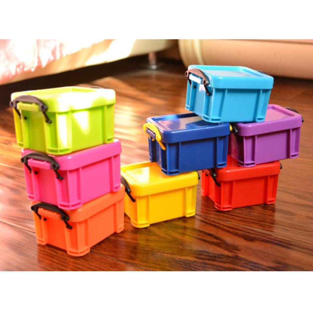 Mini Lock Box Super Cute Storage Boxes Organizer for Jewelry Pink