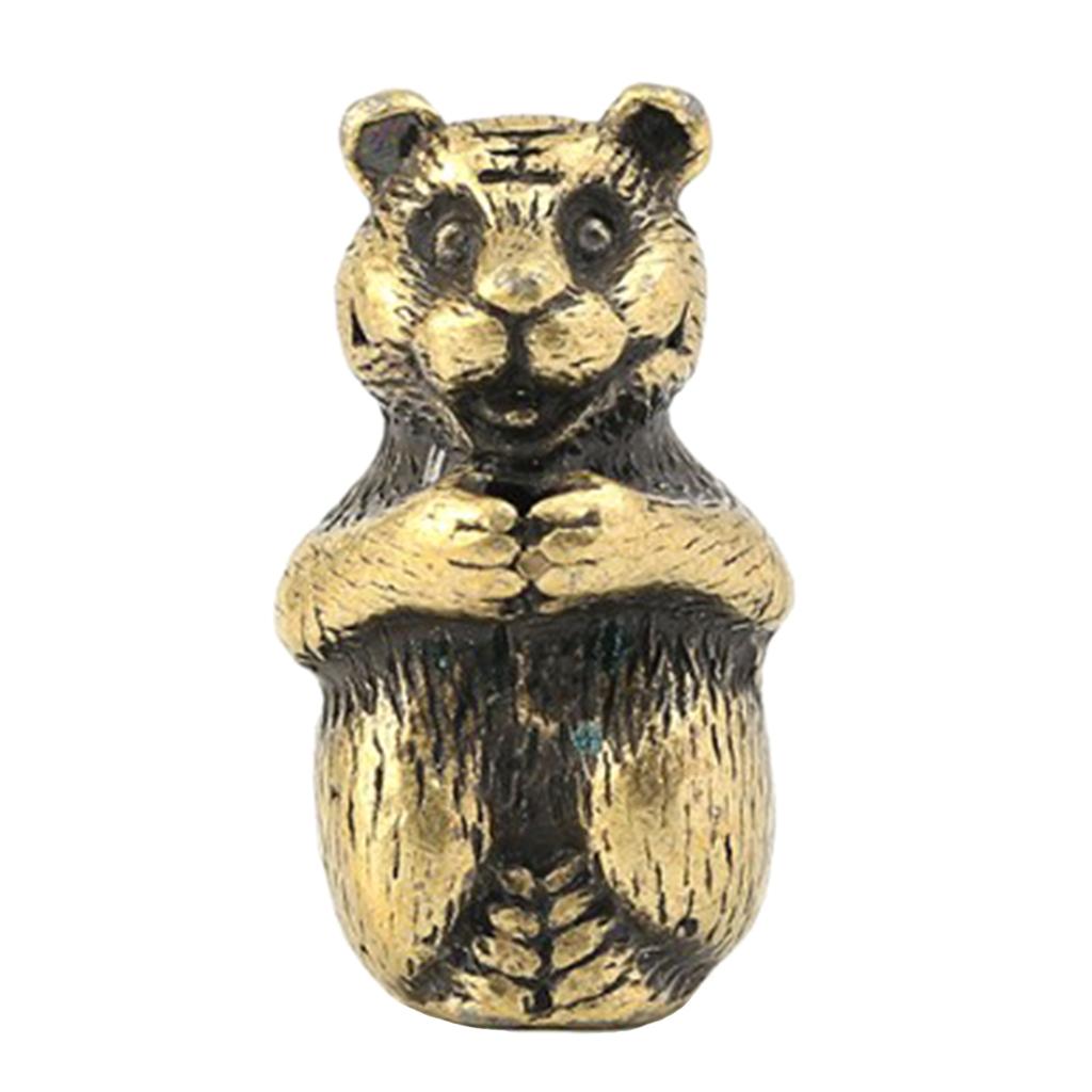 Brass Incense Burner Chinese Zodiac Animal Figurine Incense Holder Tiger