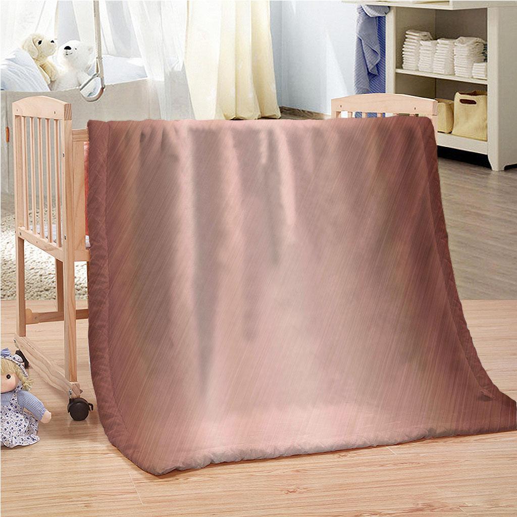 Digital Printing Flannel Blanket Soft Bed Sofa Throw Blanket 130x150cm G