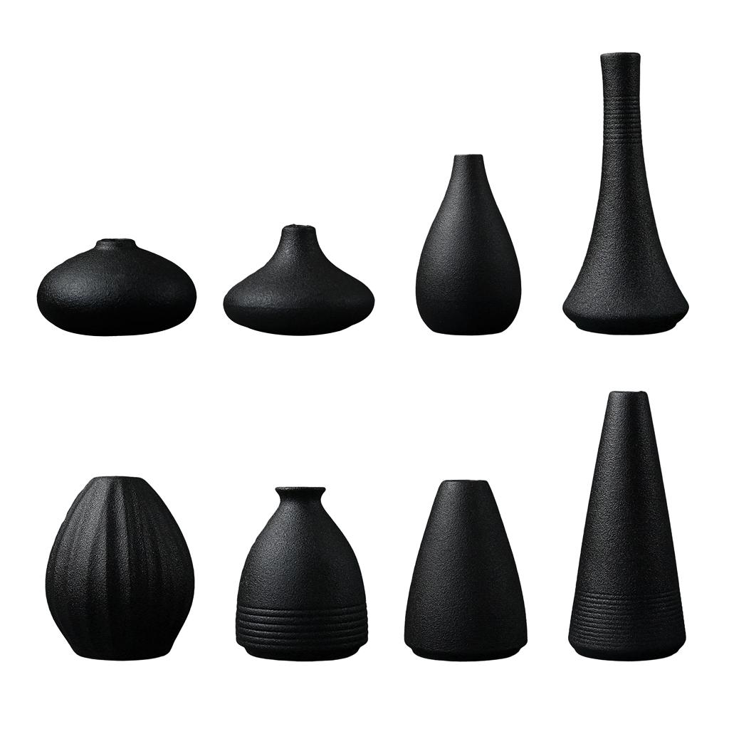 Minimalism Ceramic Flower Vase Sculpture Centerpieces Office Living Room A