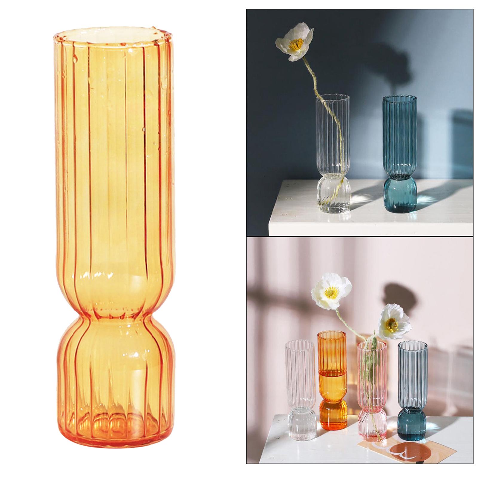 3x Modern Flower Vase Table Hydroponics Terrarium Plant Container 