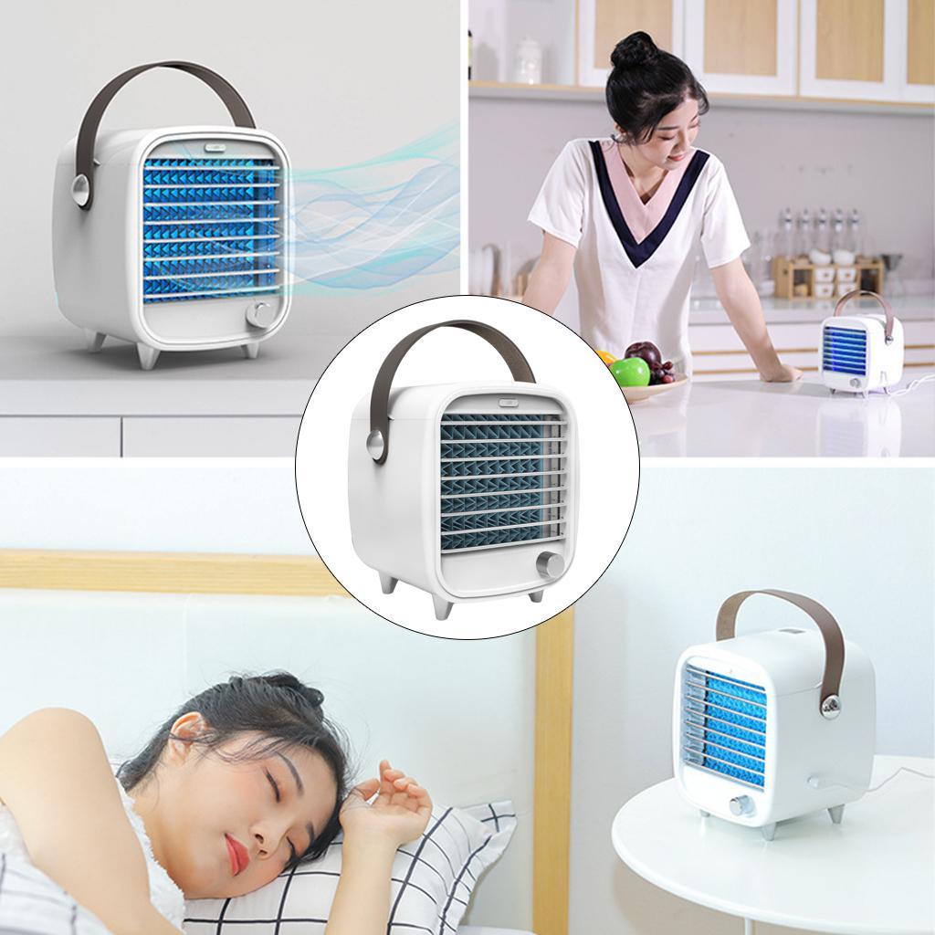 Personal Air Cooler Fan Bedroom Desktop Air Conditioner Purifier Fan Bedroom