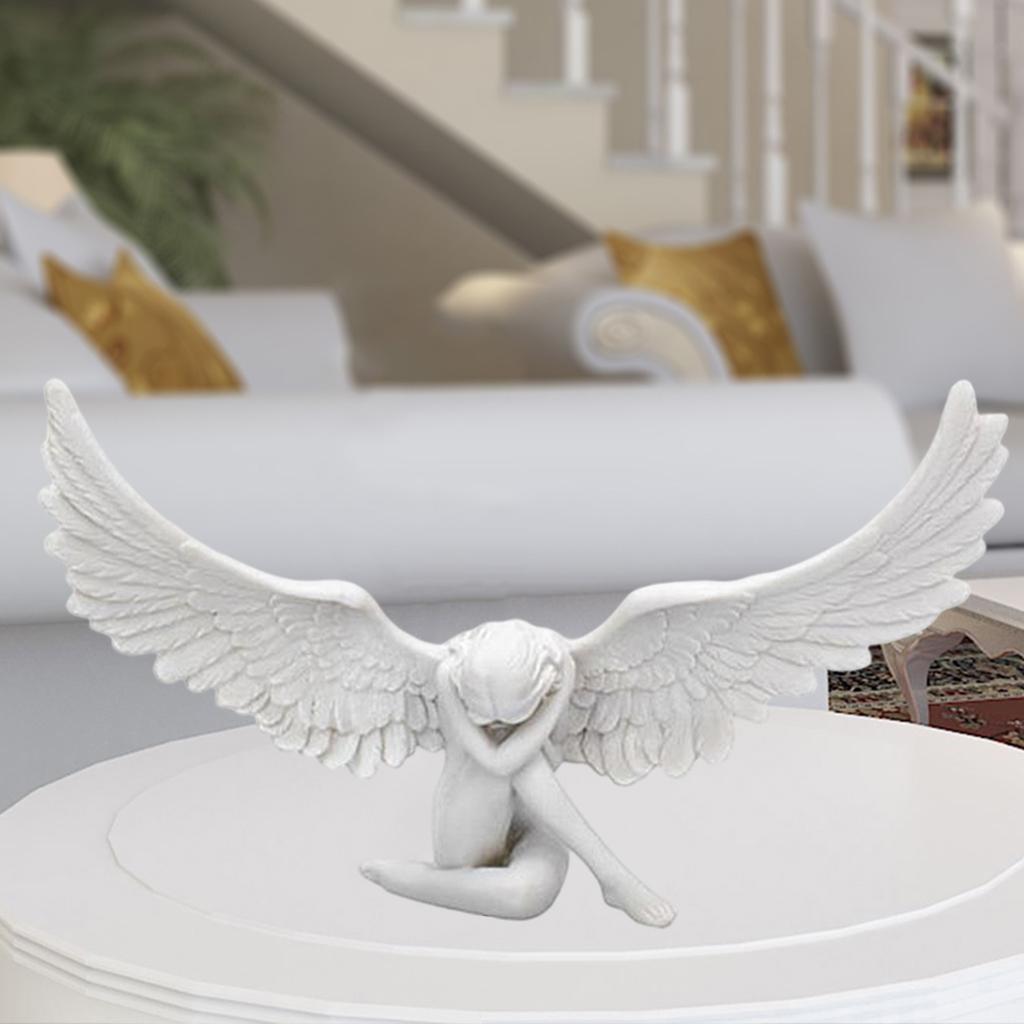 Creative Angel Wing Figures 3D Living Room Bedroom Home Decoration Gifts