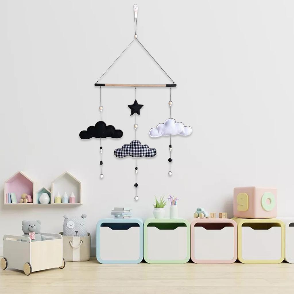 Baby Nursery Shower Gift Kids Room Decoration Pendant DIY Handmade Crib Toy