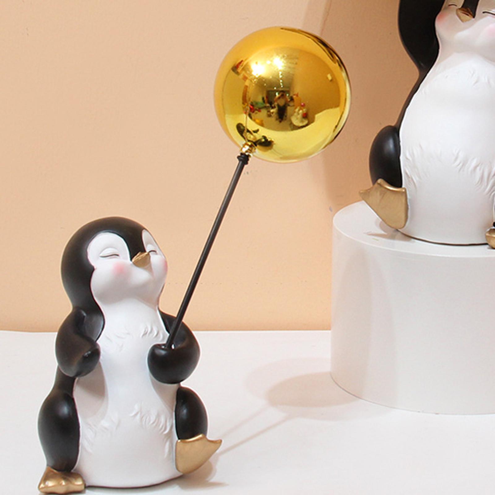 Penguin Figurine Keys Storage for Apartment Watches, Jewelry, Lipsticks Rack balloon