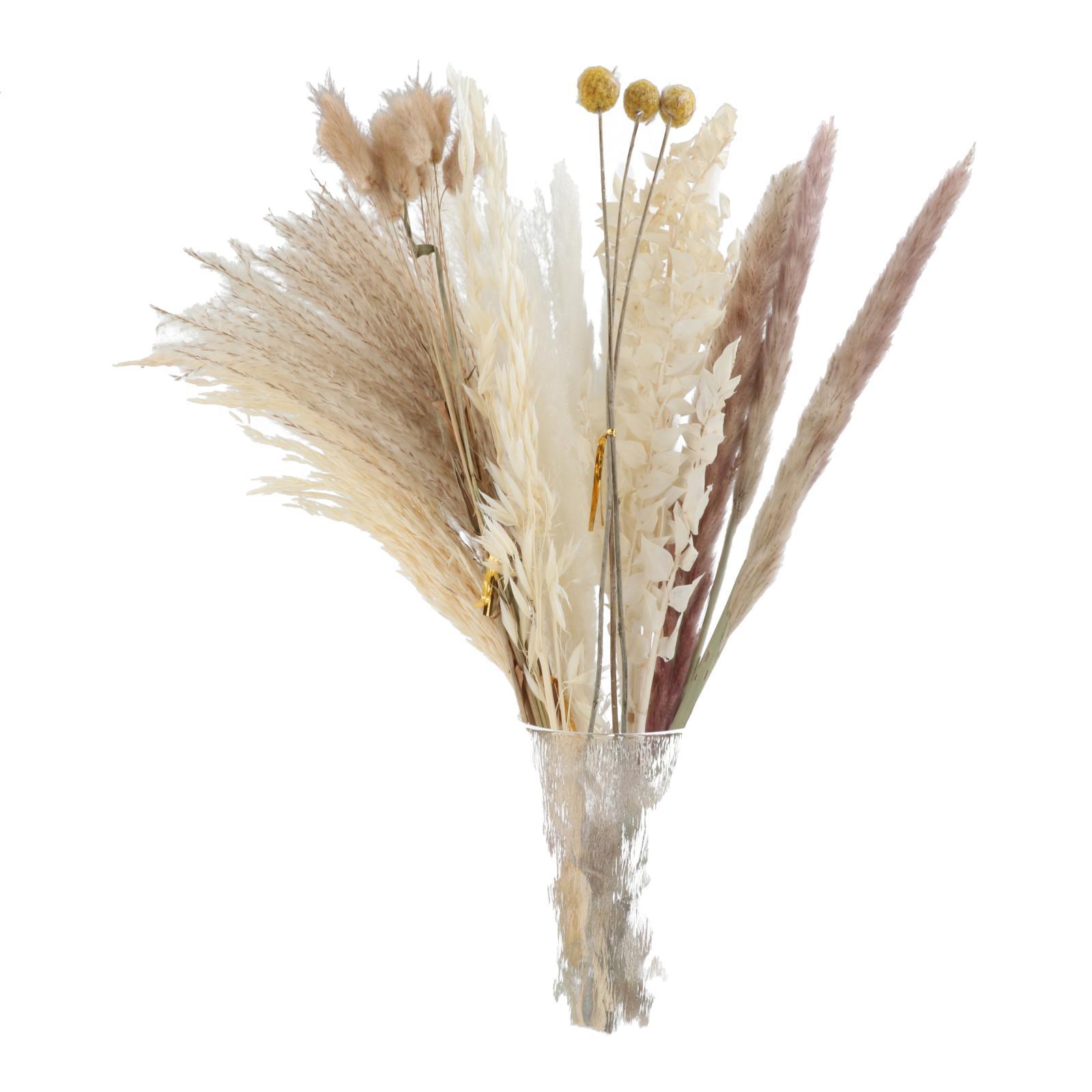 30x Dried Pampas Grass Bunch Bouquet Flowers Arrangement Reed Flower Style I