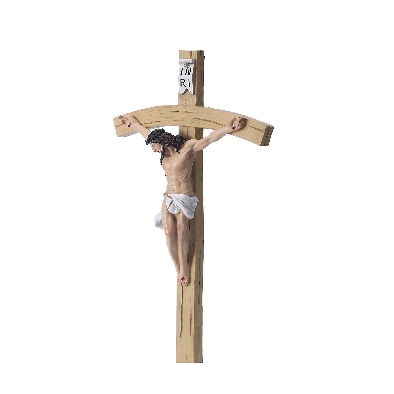 Church Sculpture Crucifix Statue Pendant Souvenirs Church Decoration