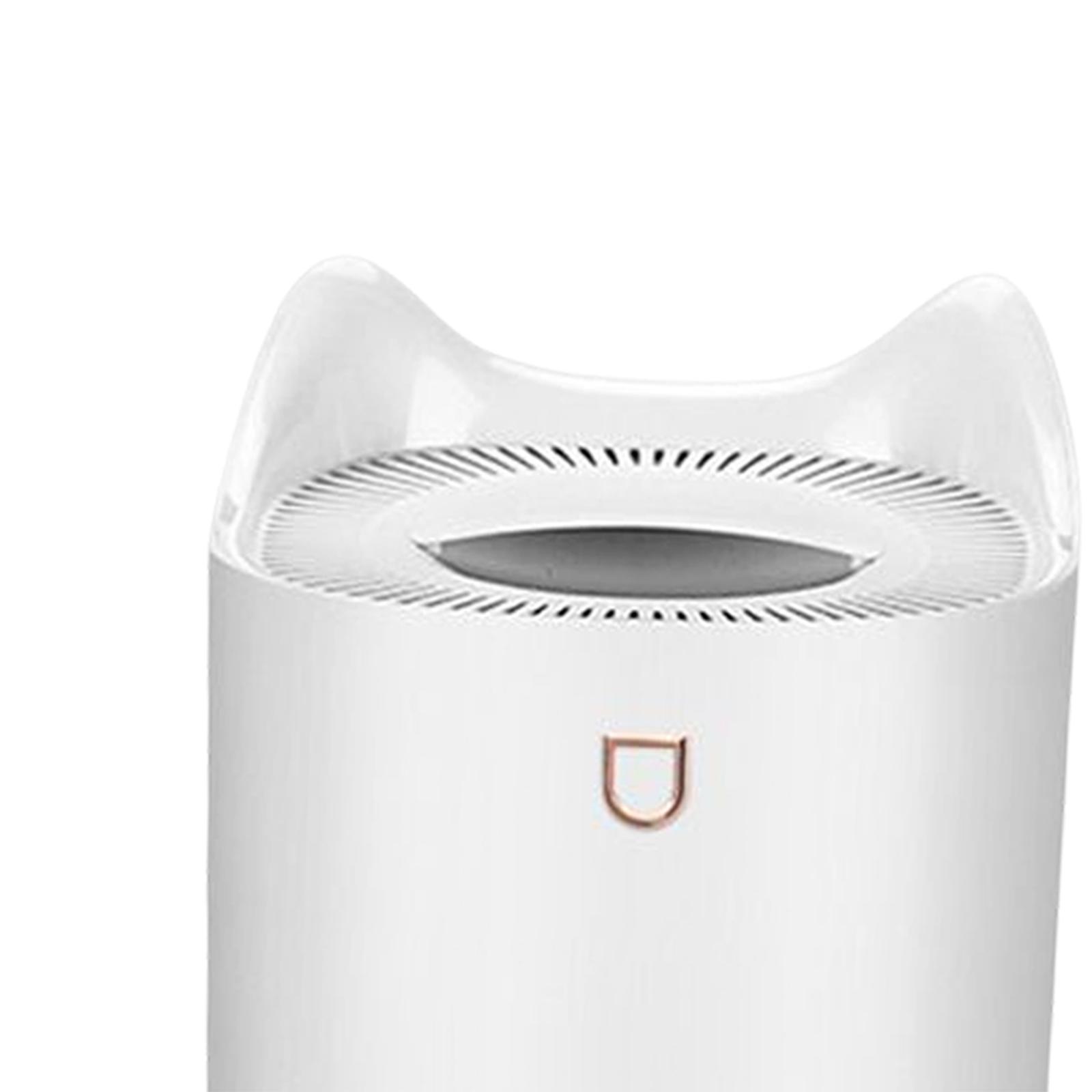 Ultrasonic Air Humidifier Essential Diffuser Oil LED Night Light 3L White