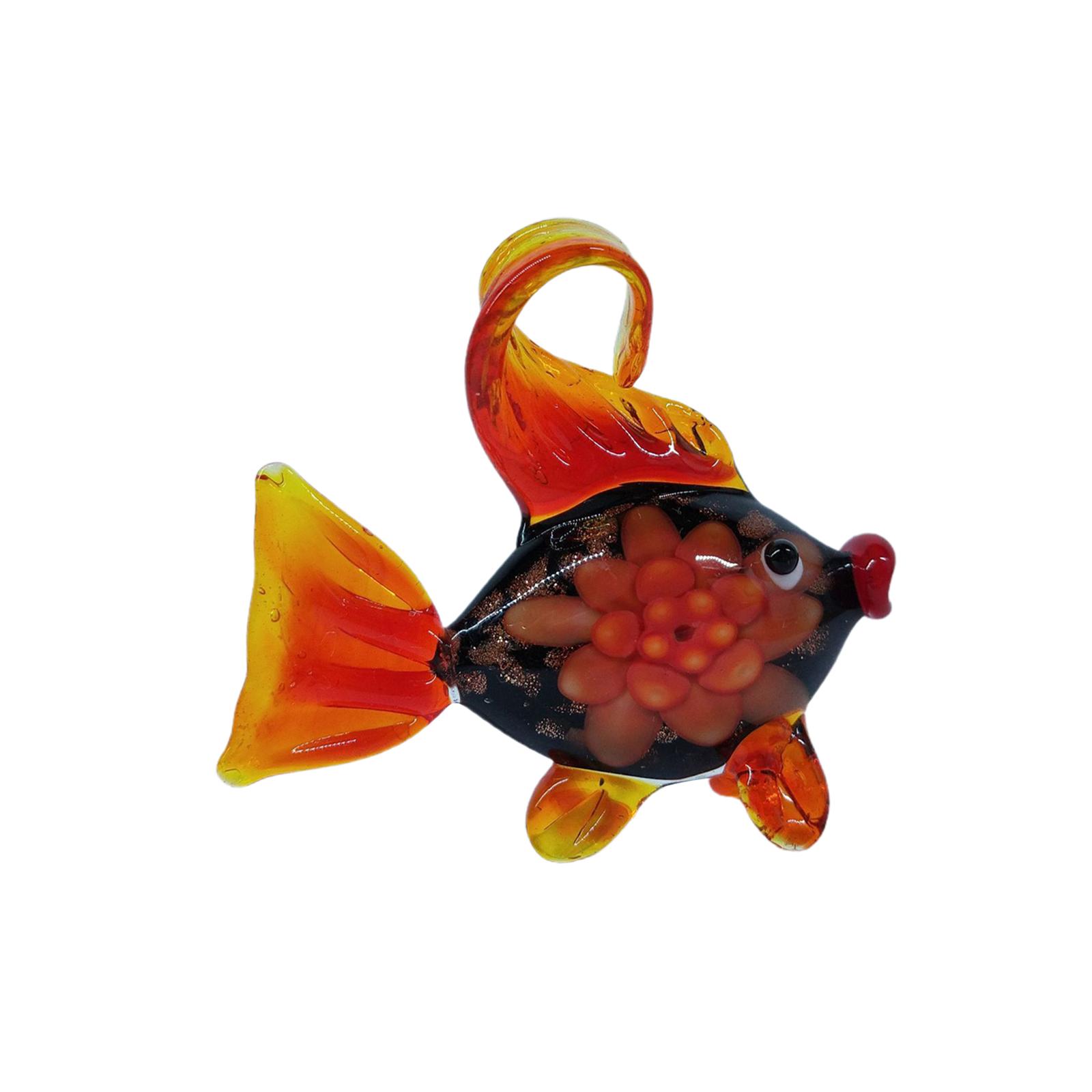 Fish Ornament Landscape Supplies Fish Tank Craft Creative Decorations Red
