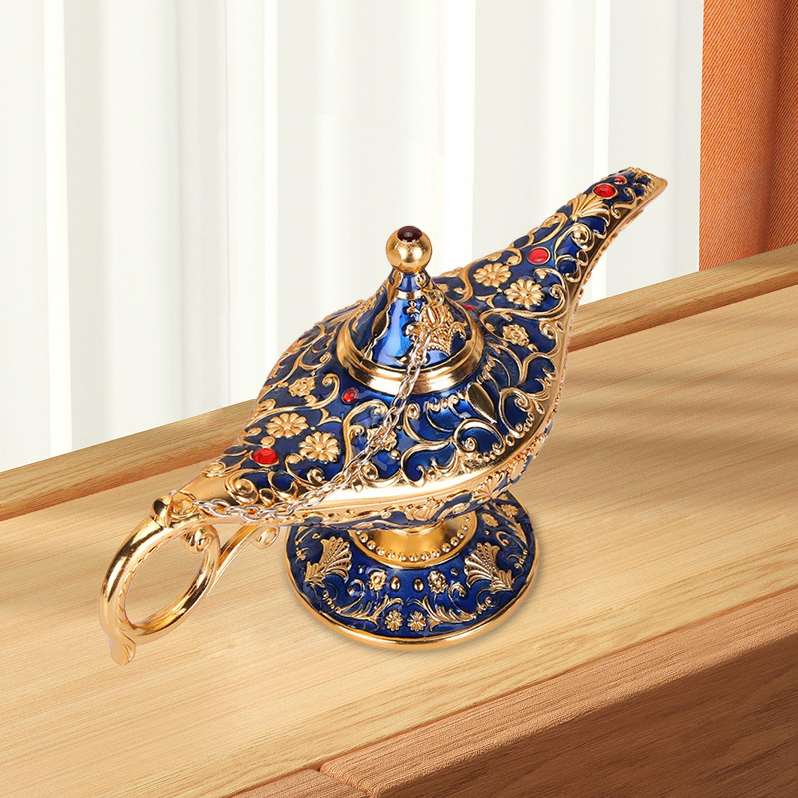 Fairy Tale Magic Lamps Metal burner for Office Hallway Housewarming blue