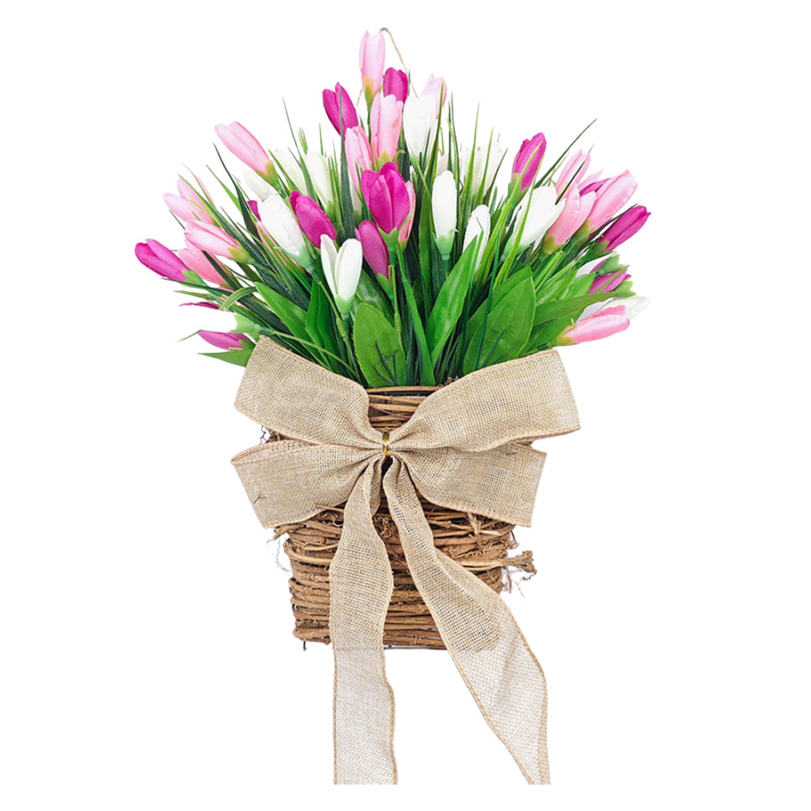 Artificial Tulip Wreath