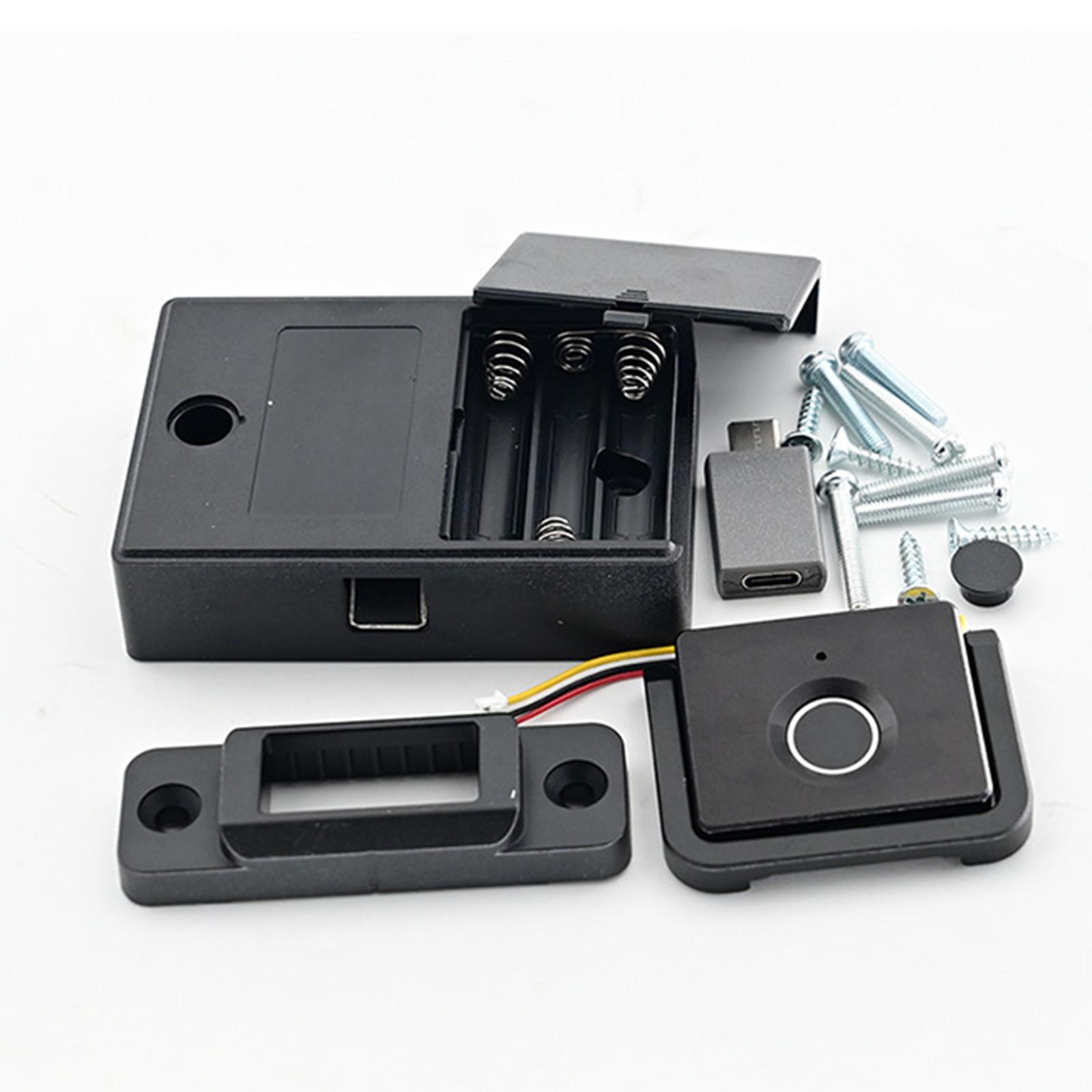 Fingerprint Cabinet Lock Keyless Privacy Protection for School Home Cabinets