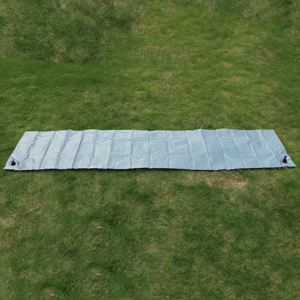 Waterproof Outdoor Travel Air Inflatable Mat Sleeping Bed Camping - Gray