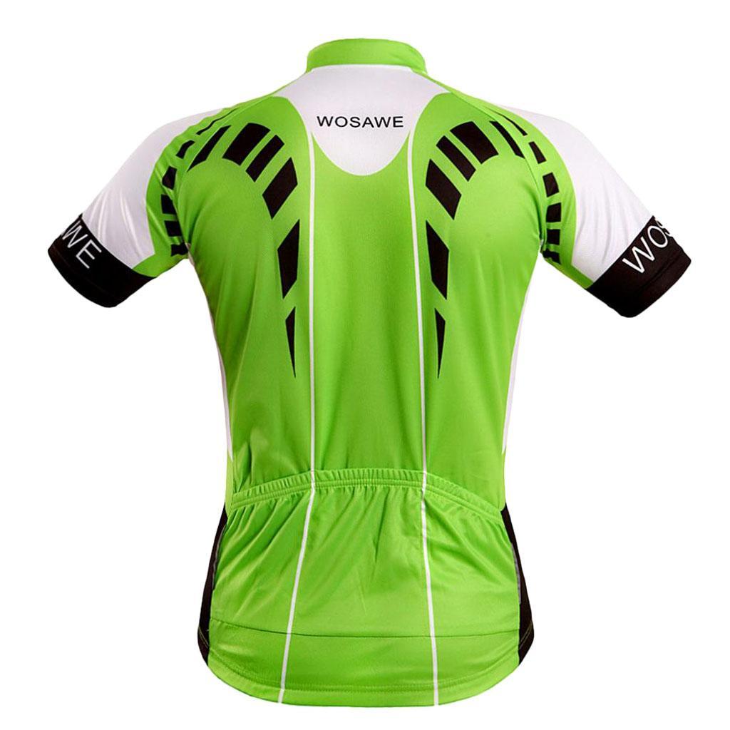 Herren Radtrikot Set Kurzarm Fahrrad Trikot und Radhose