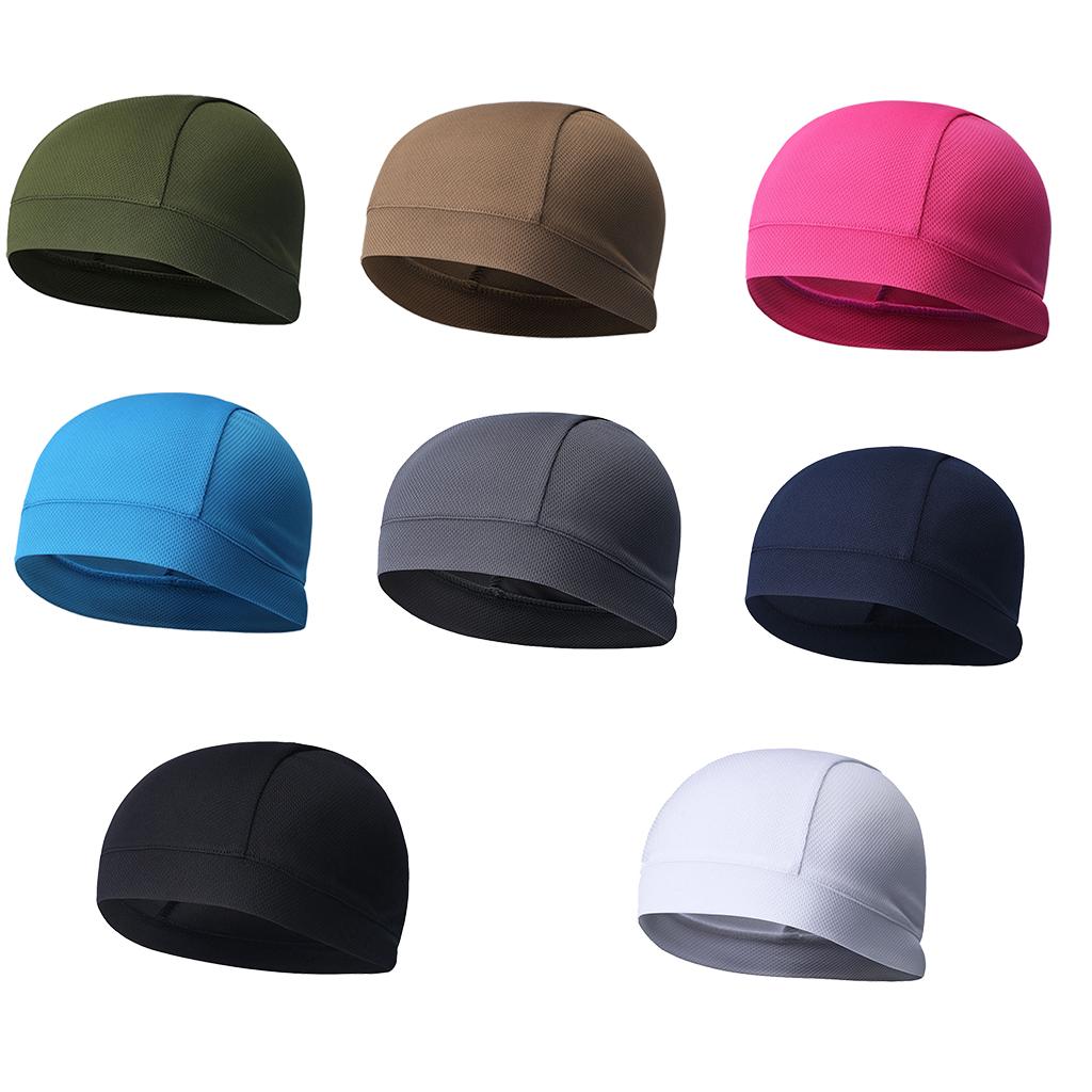 2xCycling Outdoor Sports Windproof Cap Hat Under Helmet Liner Blue