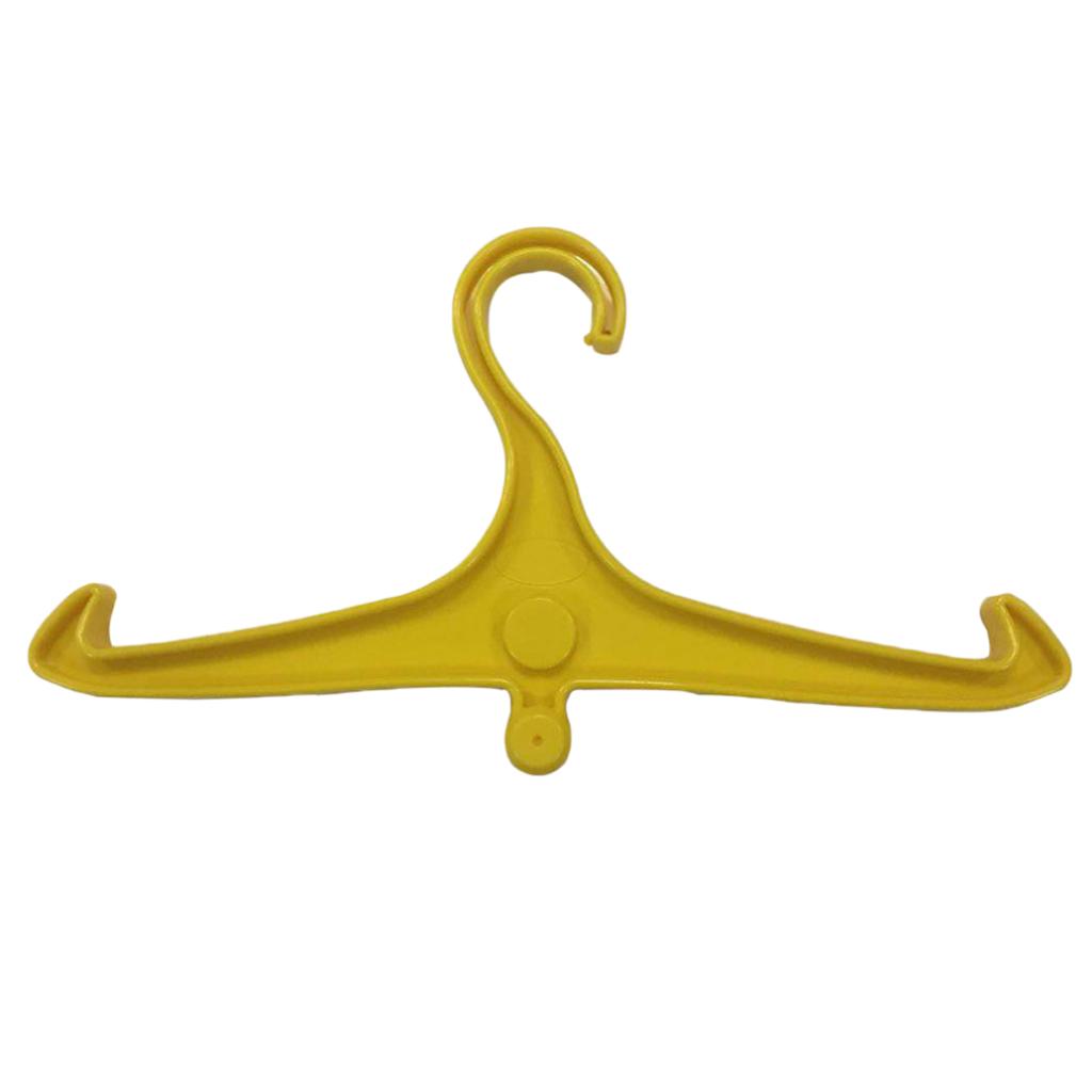 Multi Purpose Clothes Hanger for Scuba Diving BCD Wetsuit Holder Yellow