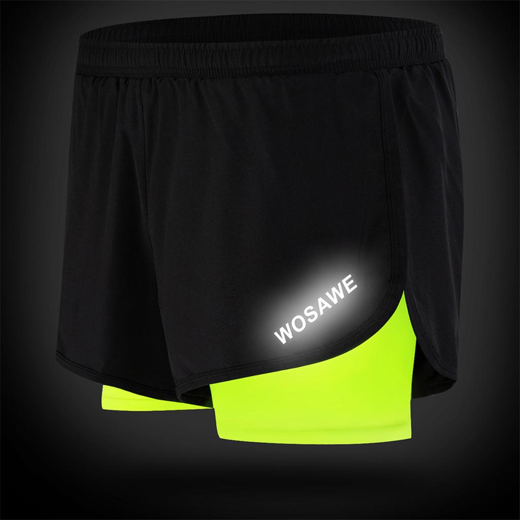running shorts with inner short