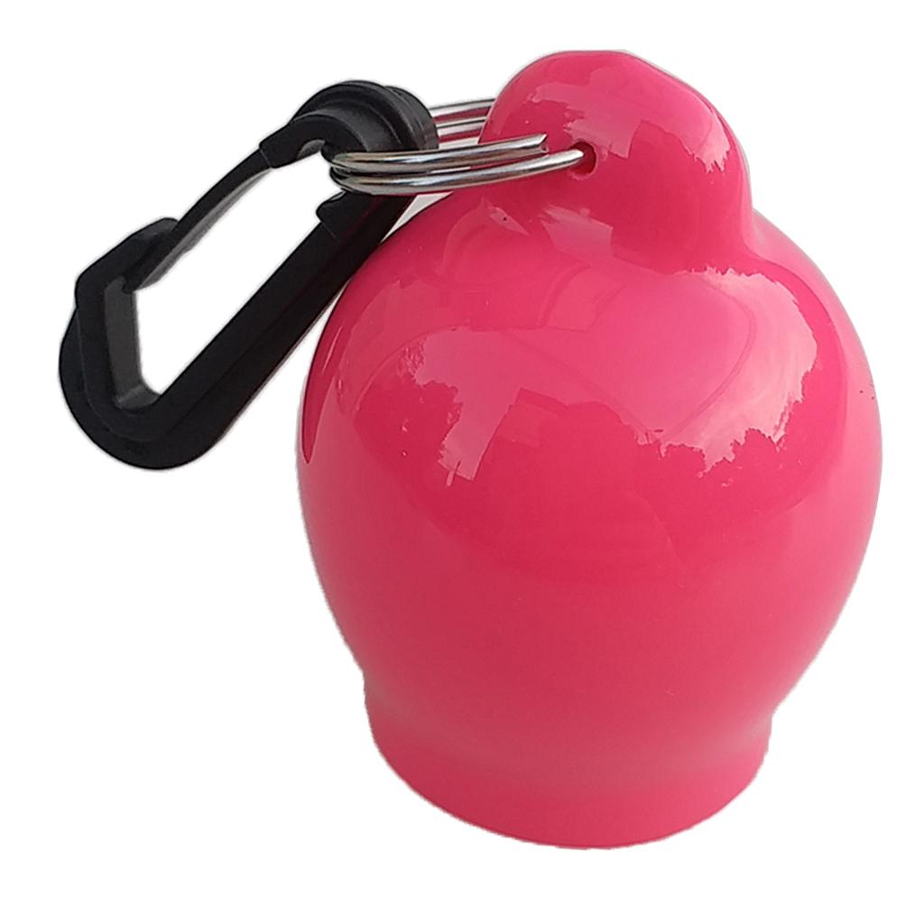 Scuba Dive Silicone Mouthpiece Cover with Clip Regulator Octo Holder Pink