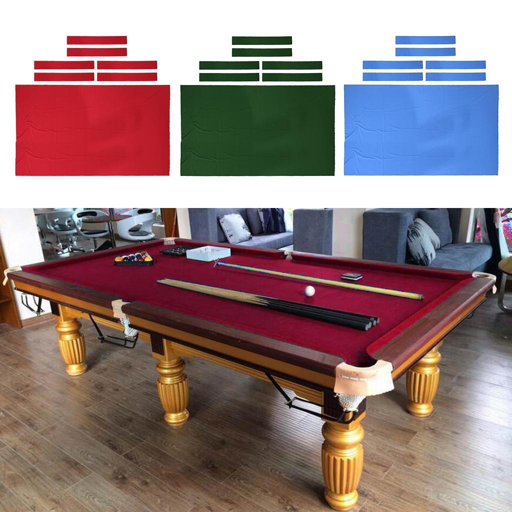 Pool Table Cloth Snooker Table Accessories For 7ft 8ft Billiard Table