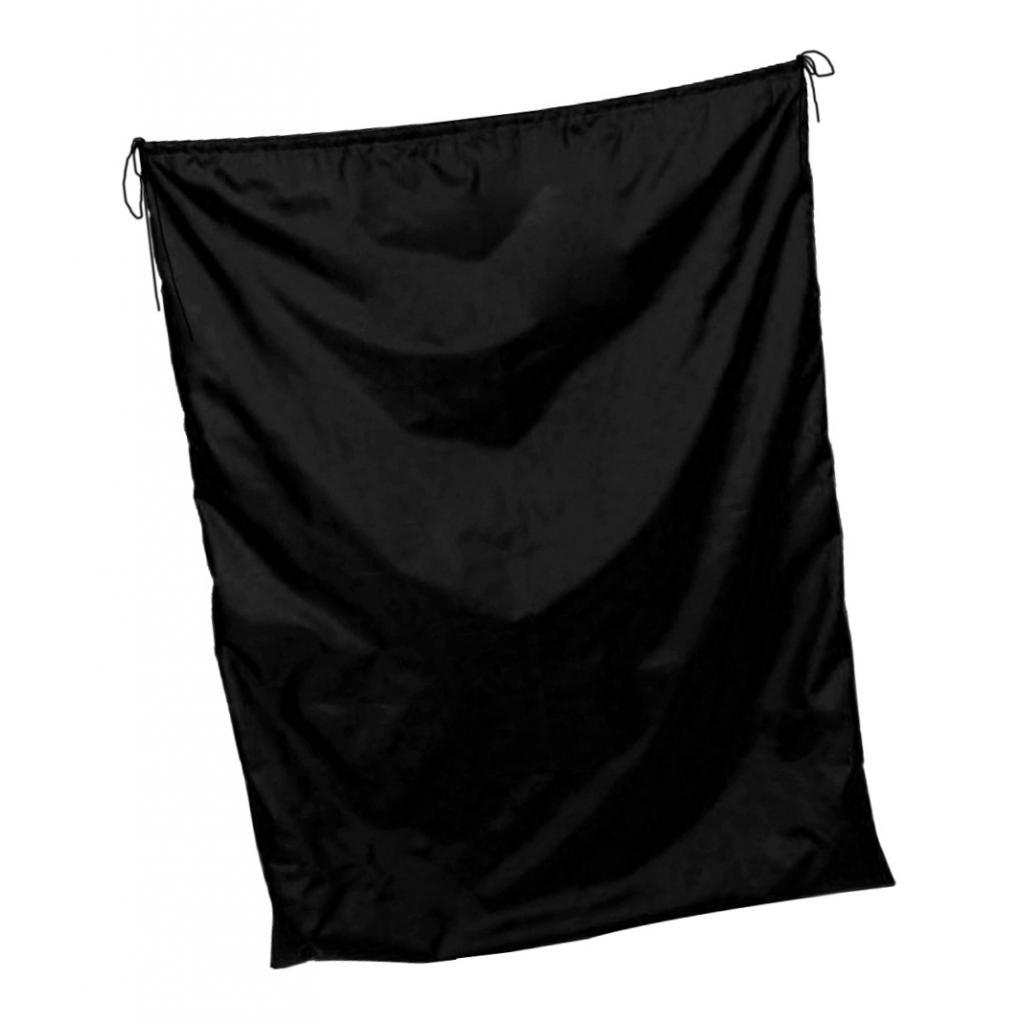 Large Capacity Bag Waterproof Drawstring Storage Pouch Sack Black 50x70cm