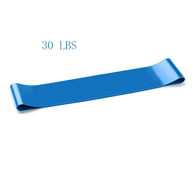 Elastic Band Yoga Tension Band blue 30lbs