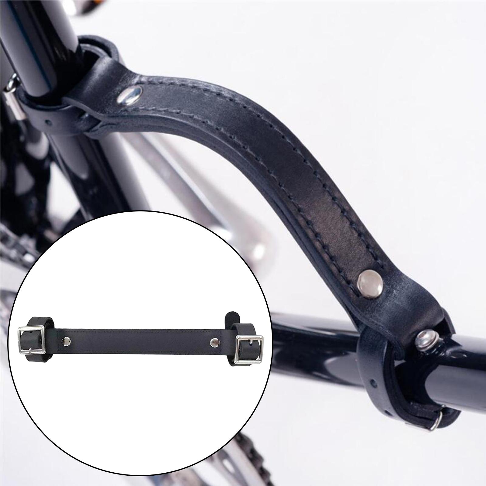 Durable Bike Frame Handle High Strength Carry Strap Carrier Lift Black