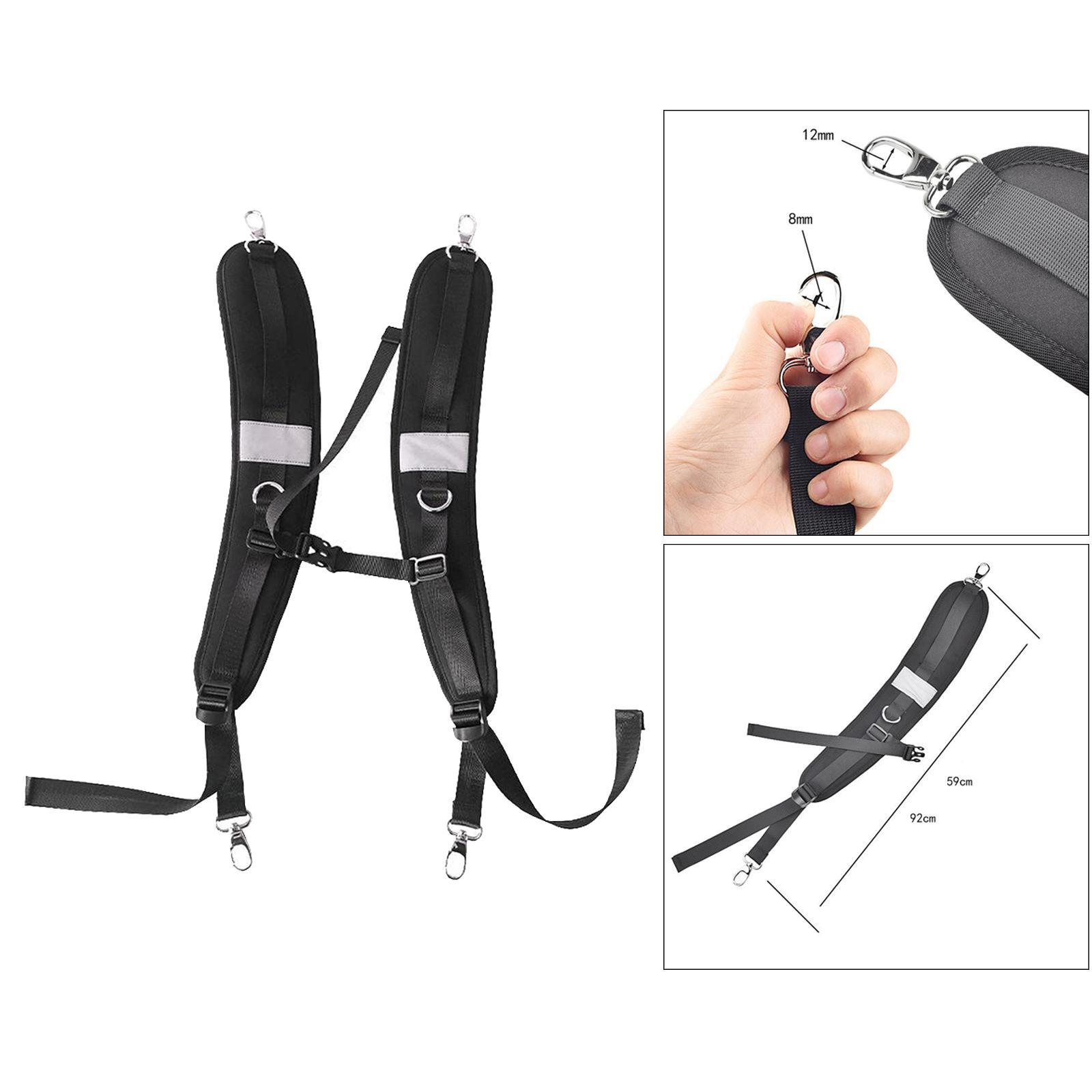 Pack Frame Replacement Backpack Shoulder Straps With Clips Accessories Strap