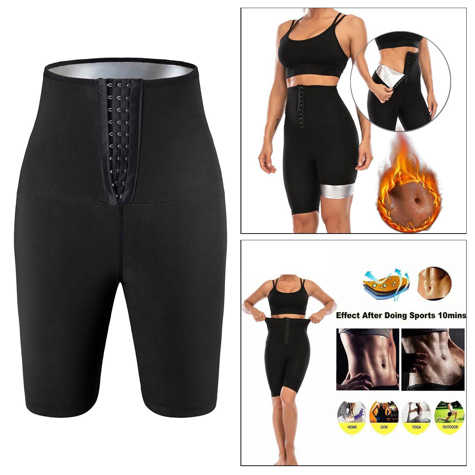 Hot Sweat Sauna Body Shaper Womens Slimming Pants L XL 54-57cm