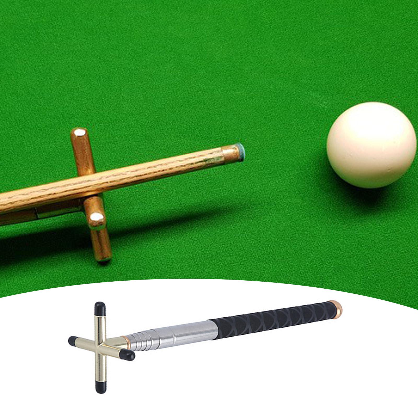 Billiards Pool Cue Bridge Stick Removable Bridge Head 1Pc Cross Head 