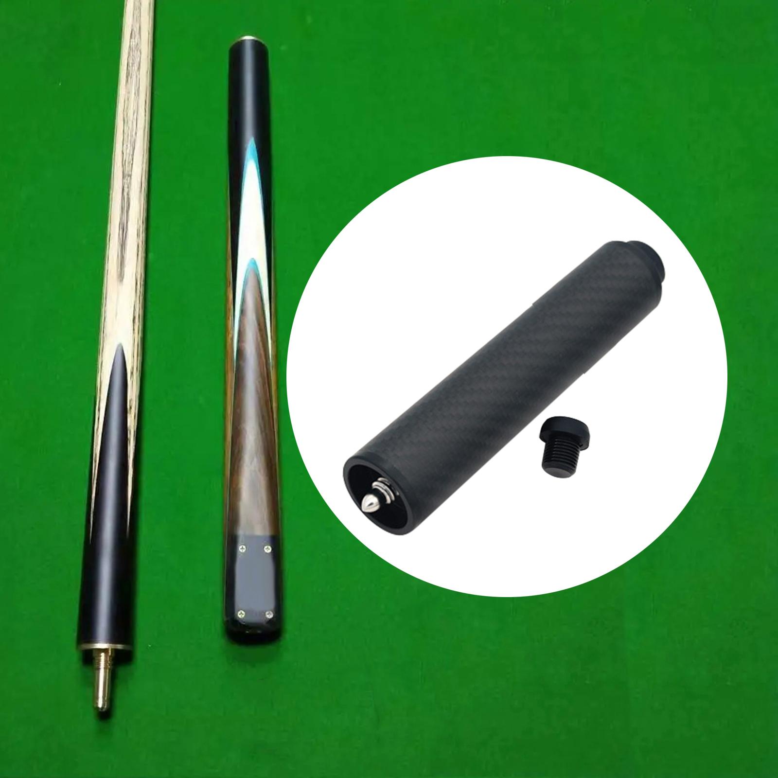 Cue Stick Extender Compact Beginners Attachment Billiards Pool Cue Extension 30.4cm