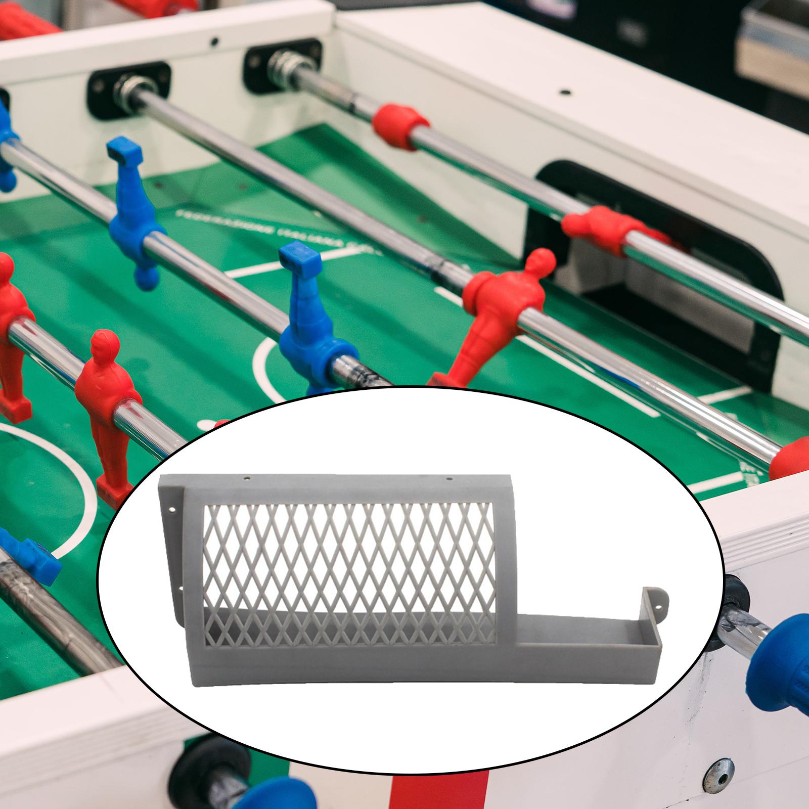 Foosball Table Goal Sport Football Tabletop Board Game Mini Soccer Goal Net Gray