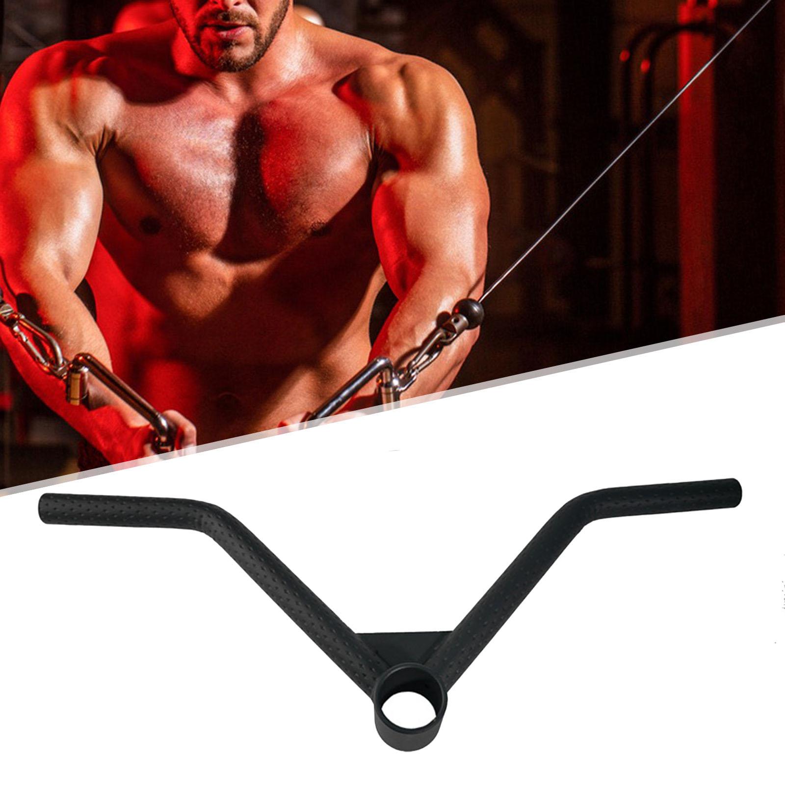 T Bar Row Attachment Equipment Workout for Pulldown Barbell Triceps