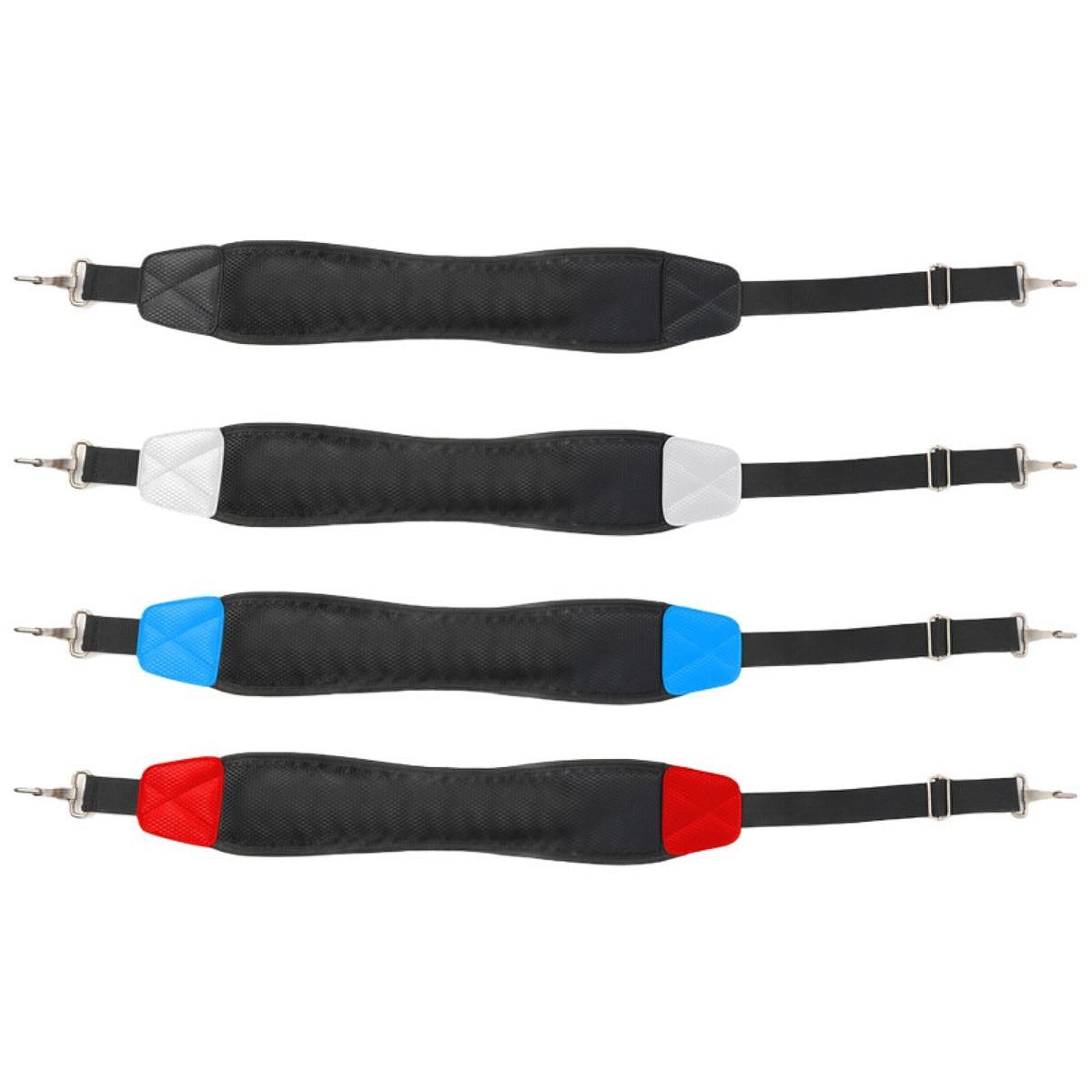 Golf Bag Strap Replacement Adjustable Single Strap Breathable Shoulder Strap Black