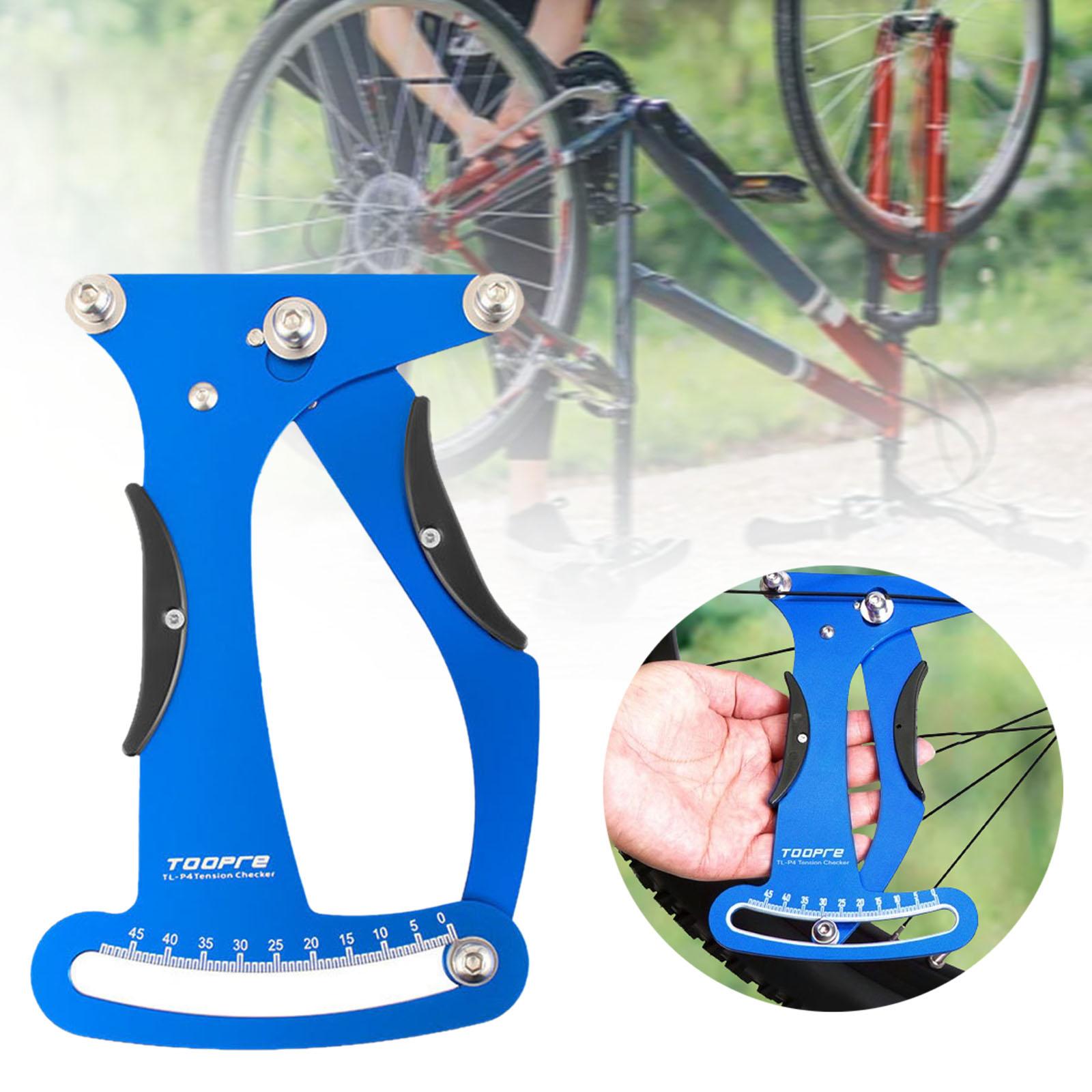 Spoke Tension Meter Simple to Use Professional Mountain Bike Rim Tensiometer Blue