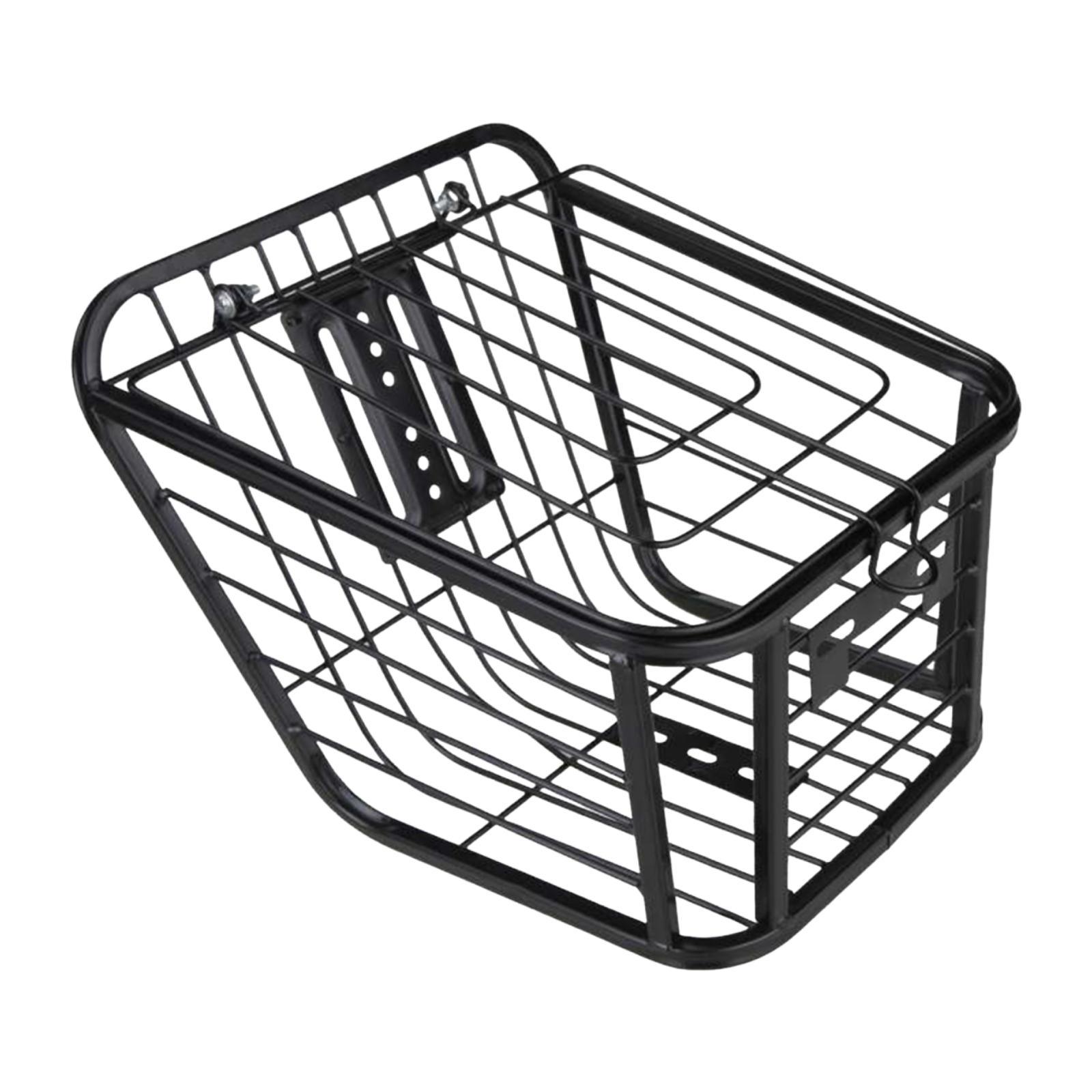 Rear Bike Basket Black