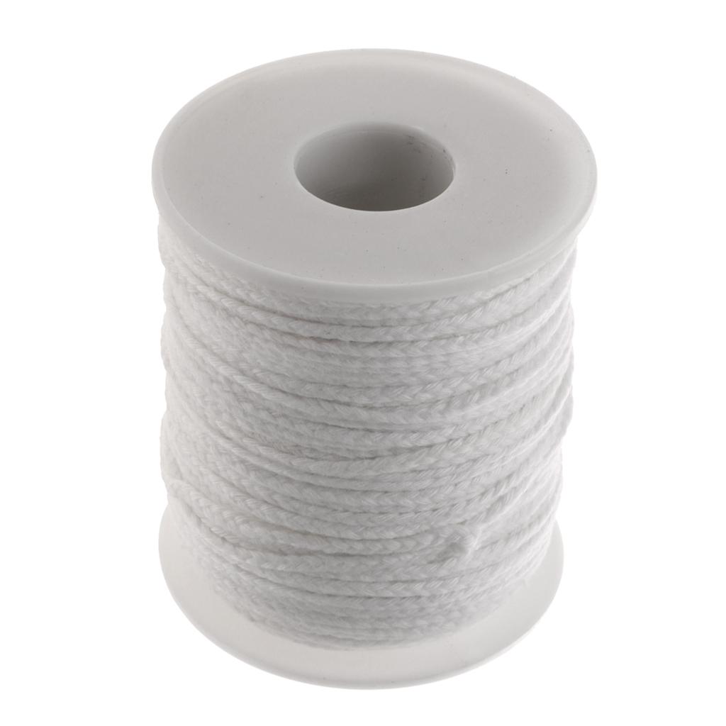 3xOrganic Spool of Cotton Braid Candle Wick for Candle Making