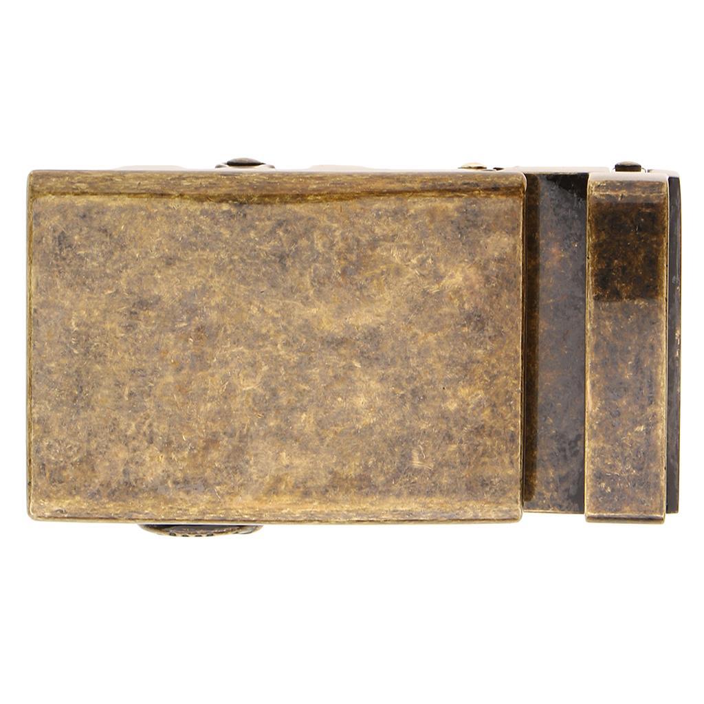 Ratchet Belt Buckle Bronze