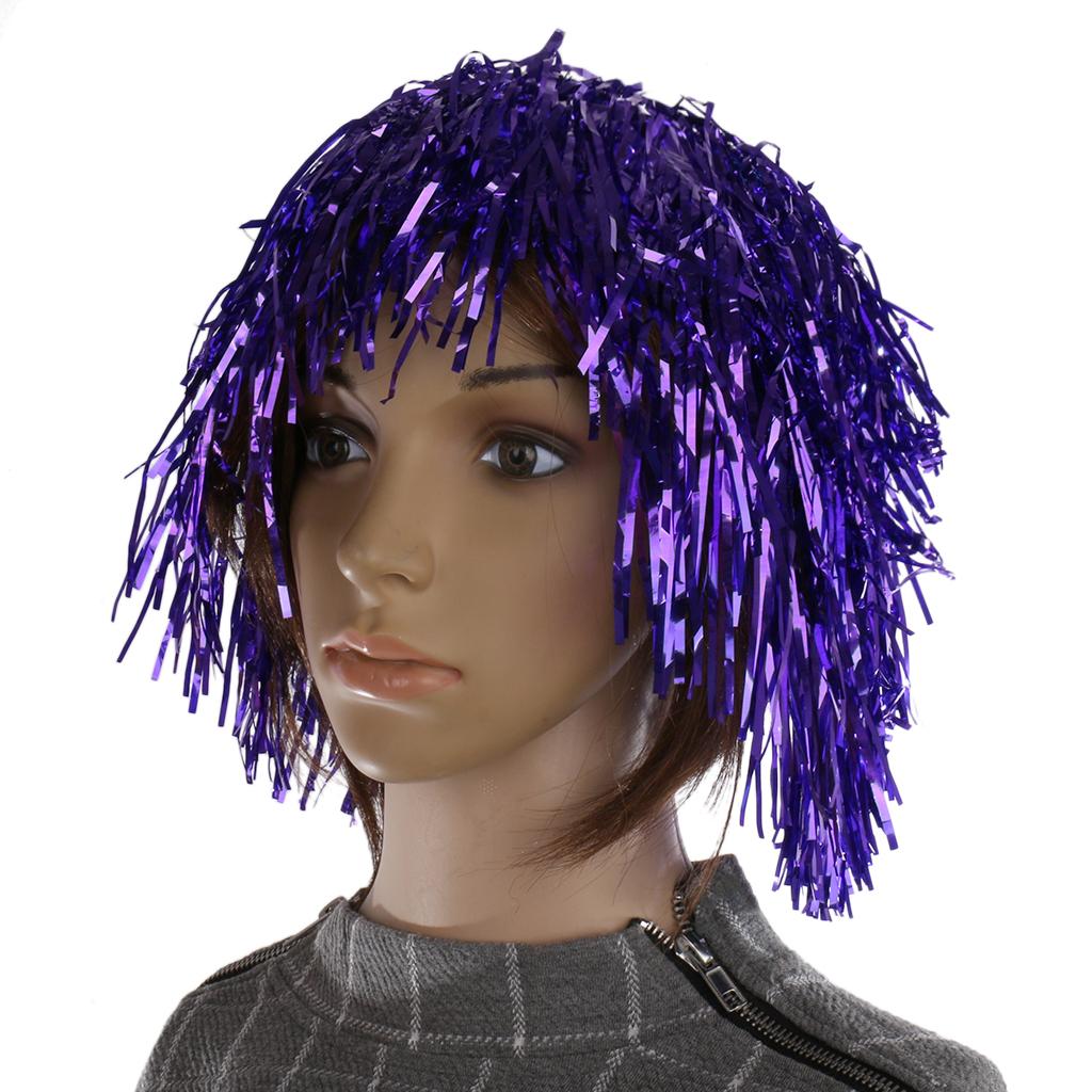 tinsel wig costume